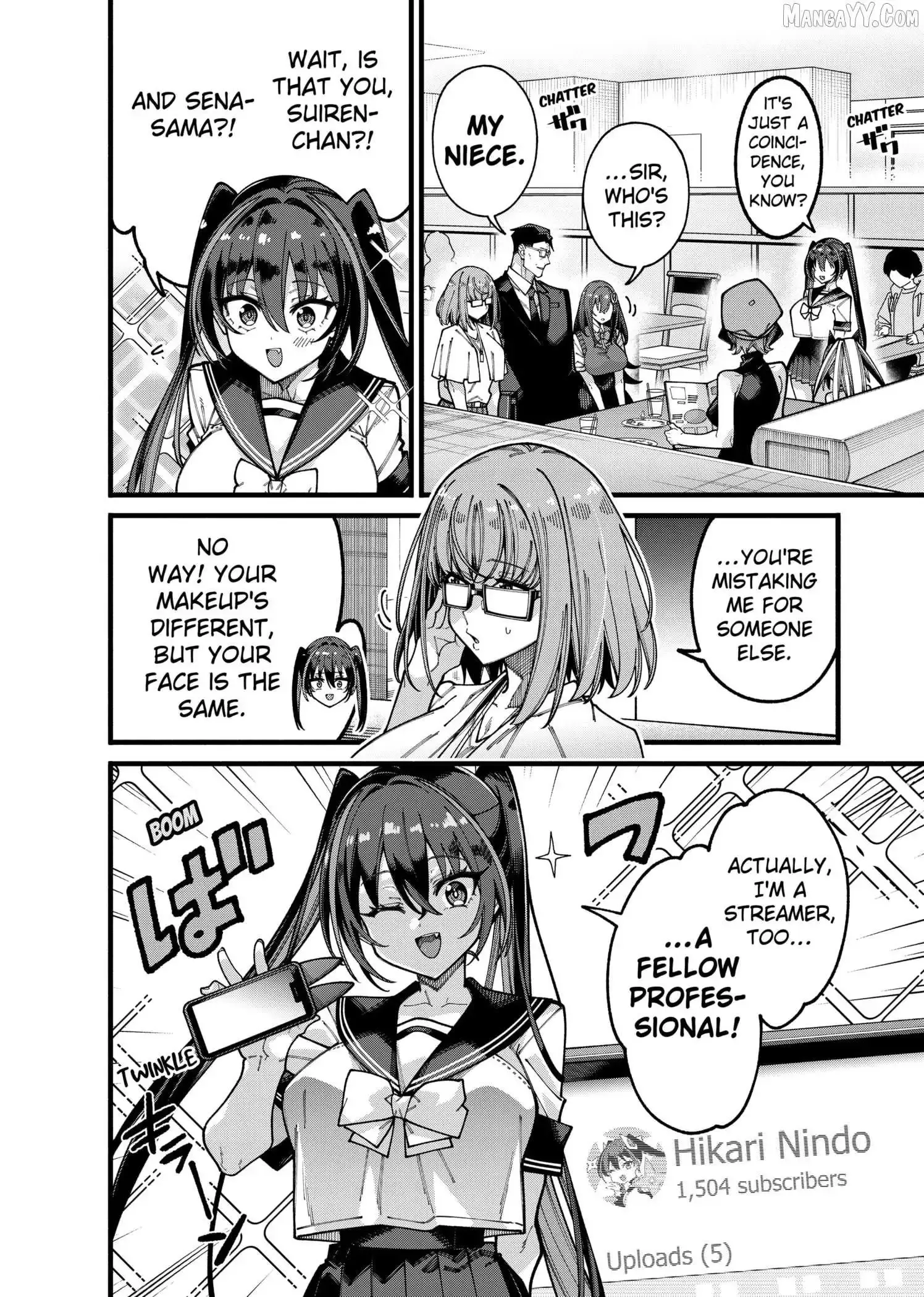 Jimi na Ojisan, Jitsu wa Eiyu Datta. -Jikaku ga Nai mama Muso Shitetara, Mei no Dungeon Haishin de Sarasareteta yo desu Chapter 21 page 3