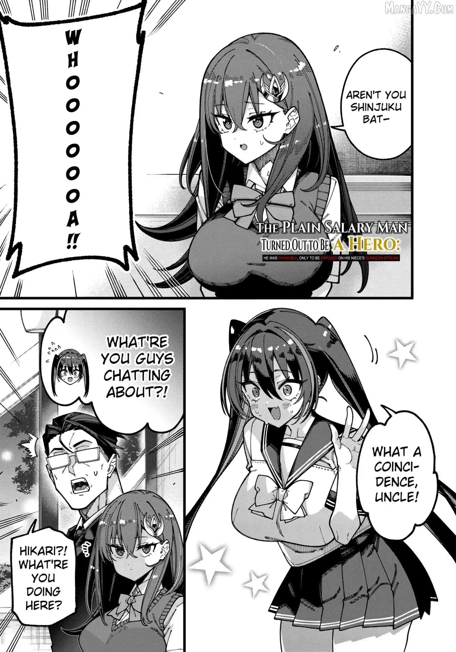 Jimi na Ojisan, Jitsu wa Eiyu Datta. -Jikaku ga Nai mama Muso Shitetara, Mei no Dungeon Haishin de Sarasareteta yo desu Chapter 21 page 2