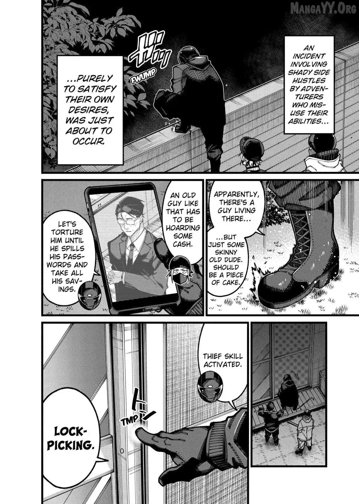 Jimi na Ojisan, Jitsu wa Eiyu Datta. -Jikaku ga Nai mama Muso Shitetara, Mei no Dungeon Haishin de Sarasareteta yo desu Chapter 22 page 5