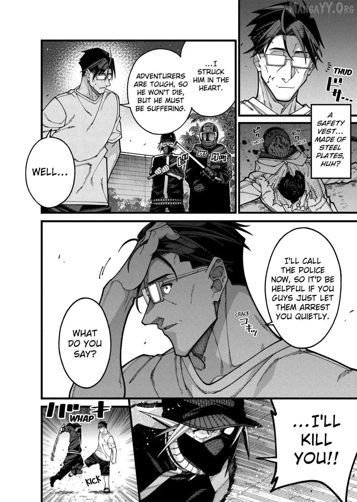 Jimi na Ojisan, Jitsu wa Eiyu Datta. -Jikaku ga Nai mama Muso Shitetara, Mei no Dungeon Haishin de Sarasareteta yo desu Chapter 22 page 11