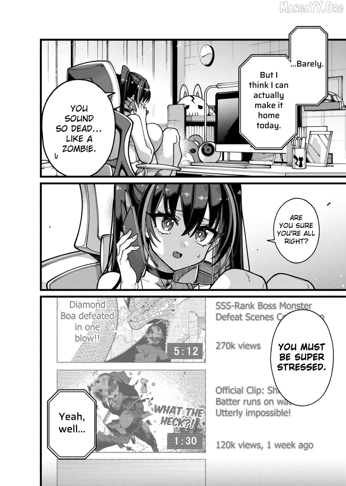 Jimi na Ojisan, Jitsu wa Eiyu Datta. -Jikaku ga Nai mama Muso Shitetara, Mei no Dungeon Haishin de Sarasareteta yo desu Chapter 23 page 10