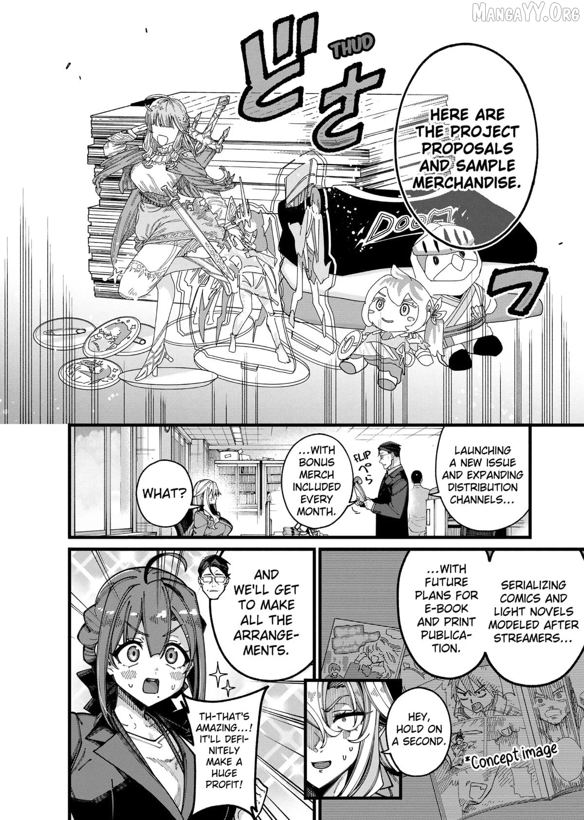 Jimi na Ojisan, Jitsu wa Eiyu Datta. -Jikaku ga Nai mama Muso Shitetara, Mei no Dungeon Haishin de Sarasareteta yo desu Chapter 23 page 6
