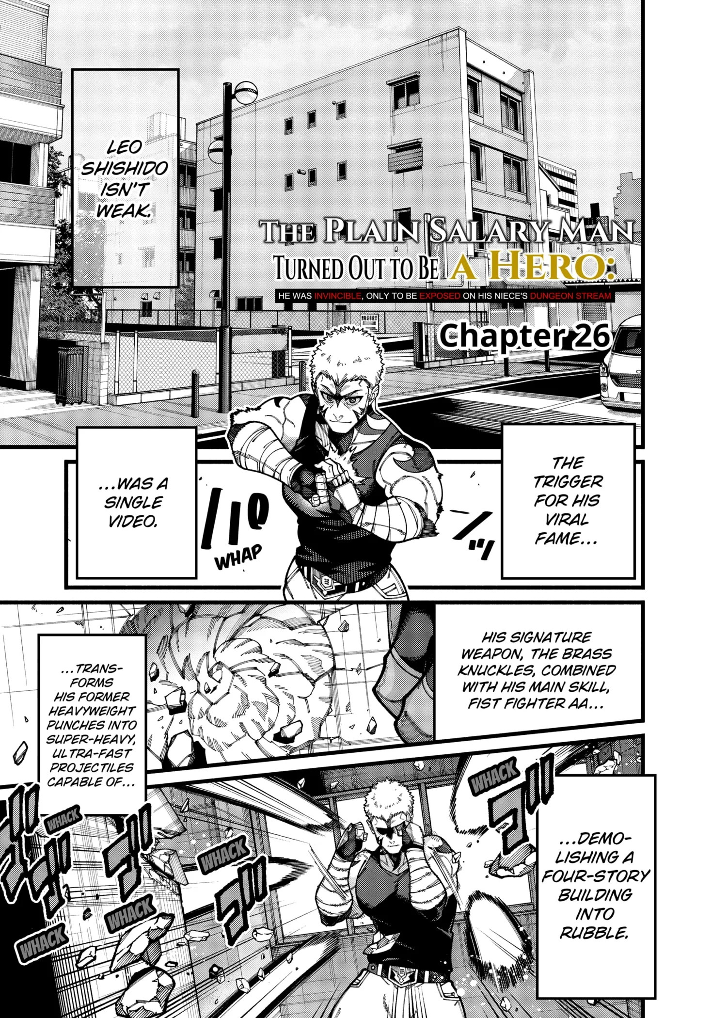 Jimi na Ojisan, Jitsu wa Eiyu Datta. -Jikaku ga Nai mama Muso Shitetara, Mei no Dungeon Haishin de Sarasareteta yo desu Chapter 26 page 1