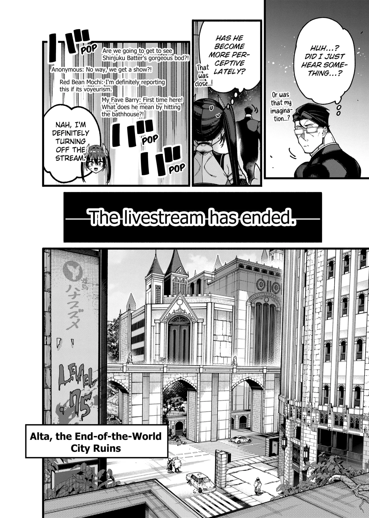 Jimi na Ojisan, Jitsu wa Eiyu Datta. -Jikaku ga Nai mama Muso Shitetara, Mei no Dungeon Haishin de Sarasareteta yo desu Chapter 27 page 8