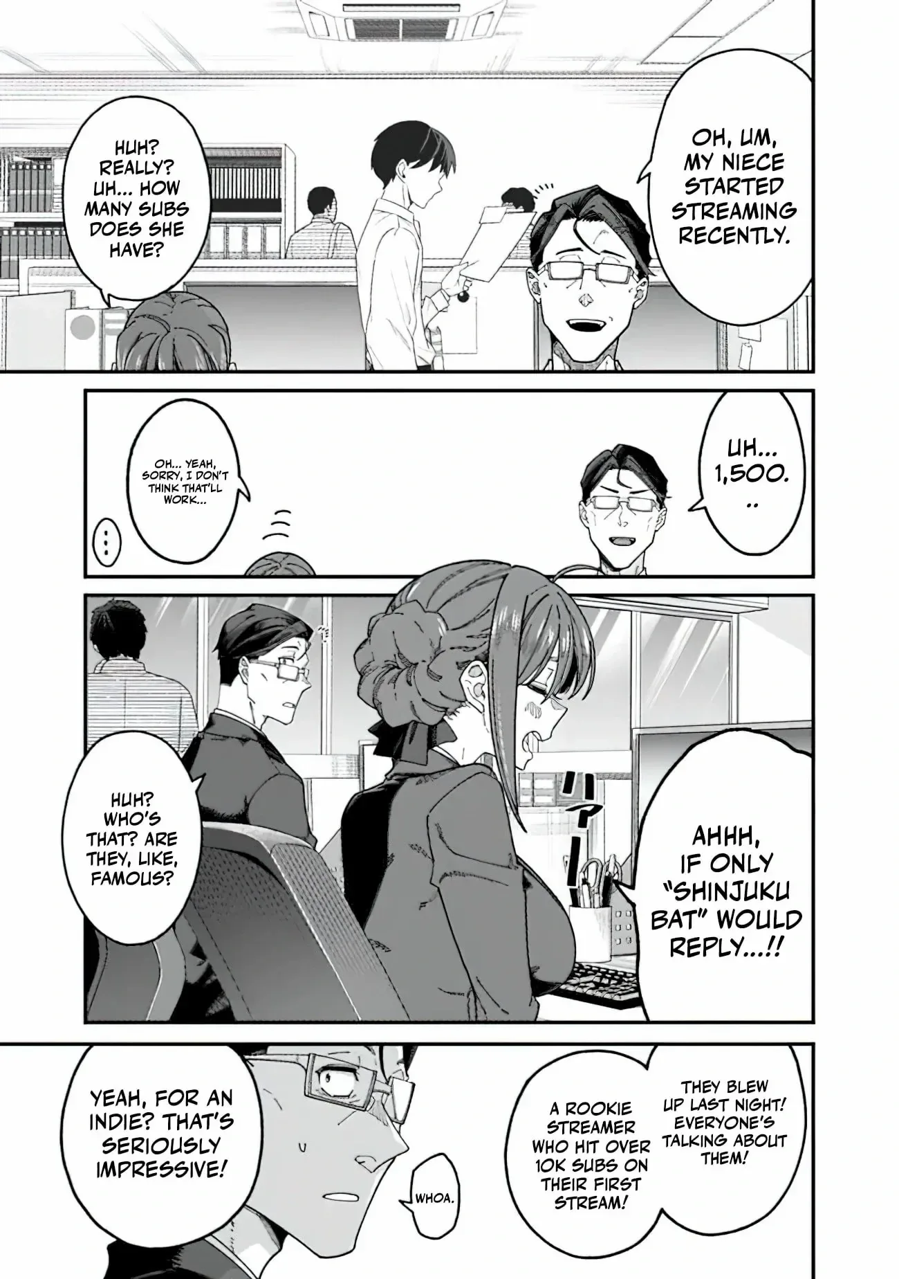 Jimi na Ojisan, Jitsu wa Eiyu Datta. -Jikaku ga Nai mama Muso Shitetara, Mei no Dungeon Haishin de Sarasareteta yo desu Chapter 3 page 5