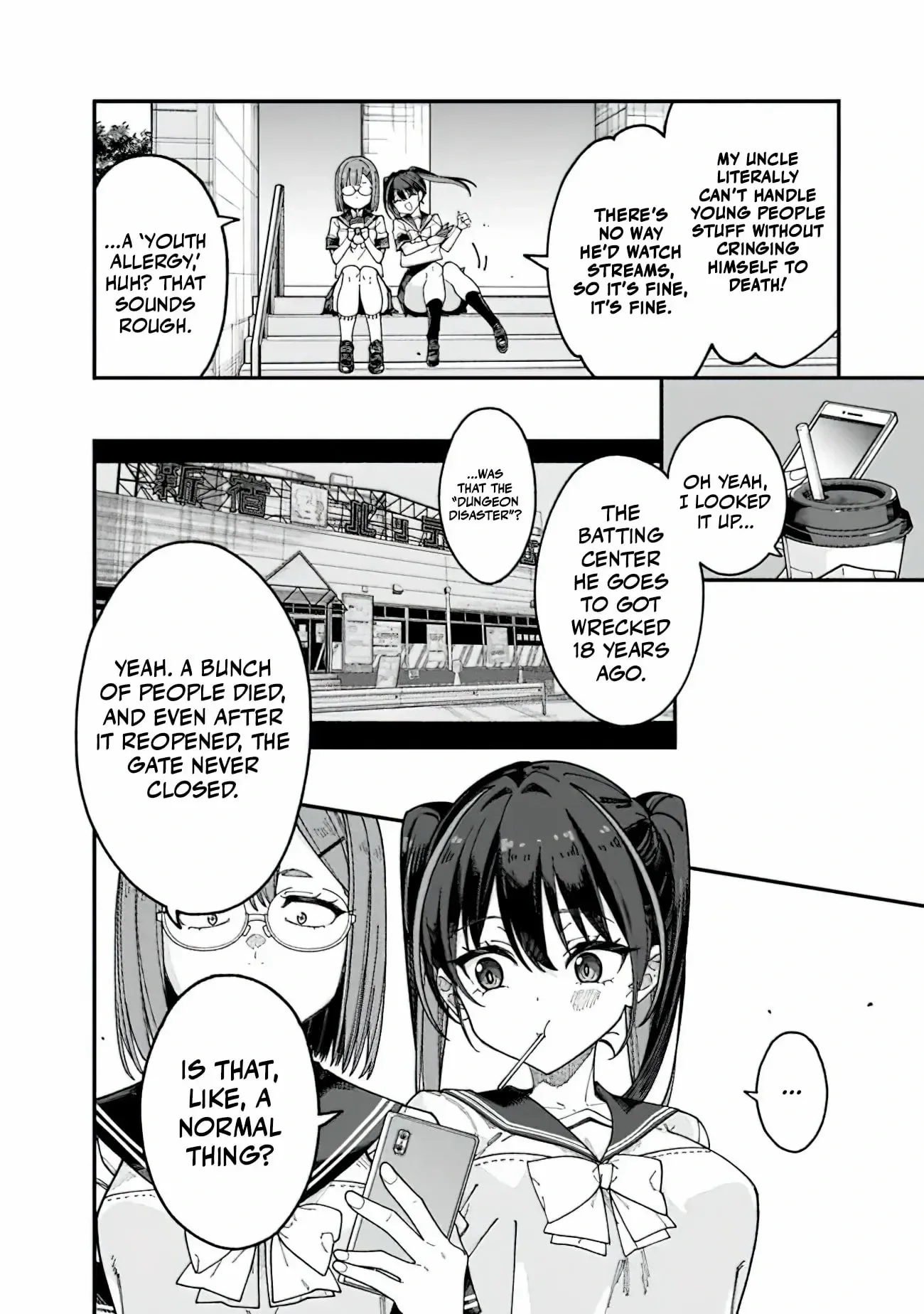 Jimi na Ojisan, Jitsu wa Eiyu Datta. -Jikaku ga Nai mama Muso Shitetara, Mei no Dungeon Haishin de Sarasareteta yo desu Chapter 3 page 10