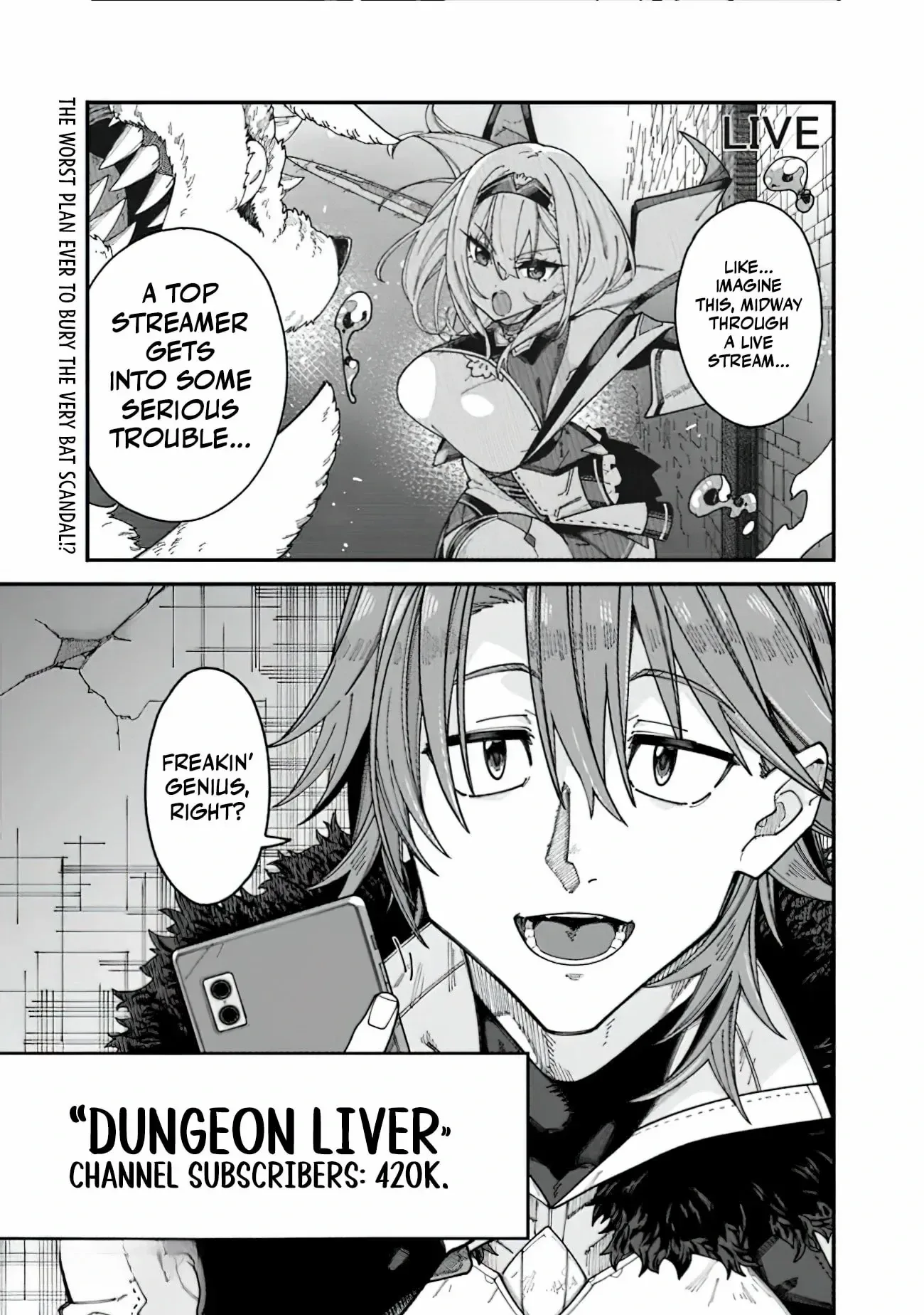 Jimi na Ojisan, Jitsu wa Eiyu Datta. -Jikaku ga Nai mama Muso Shitetara, Mei no Dungeon Haishin de Sarasareteta yo desu Chapter 3 page 19