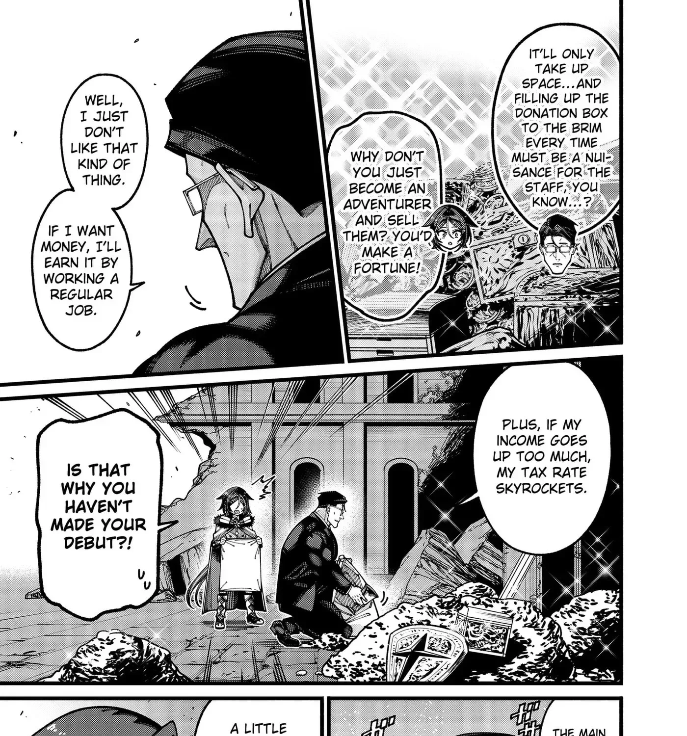 Jimi na Ojisan, Jitsu wa Eiyu Datta. -Jikaku ga Nai mama Muso Shitetara, Mei no Dungeon Haishin de Sarasareteta yo desu Chapter 30 page 21