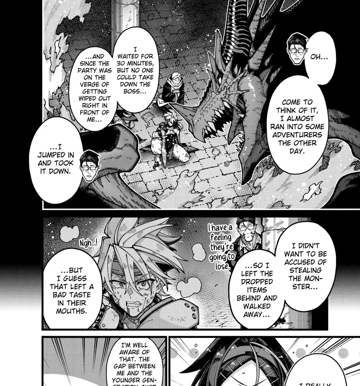 Jimi na Ojisan, Jitsu wa Eiyu Datta. -Jikaku ga Nai mama Muso Shitetara, Mei no Dungeon Haishin de Sarasareteta yo desu Chapter 30 page 23