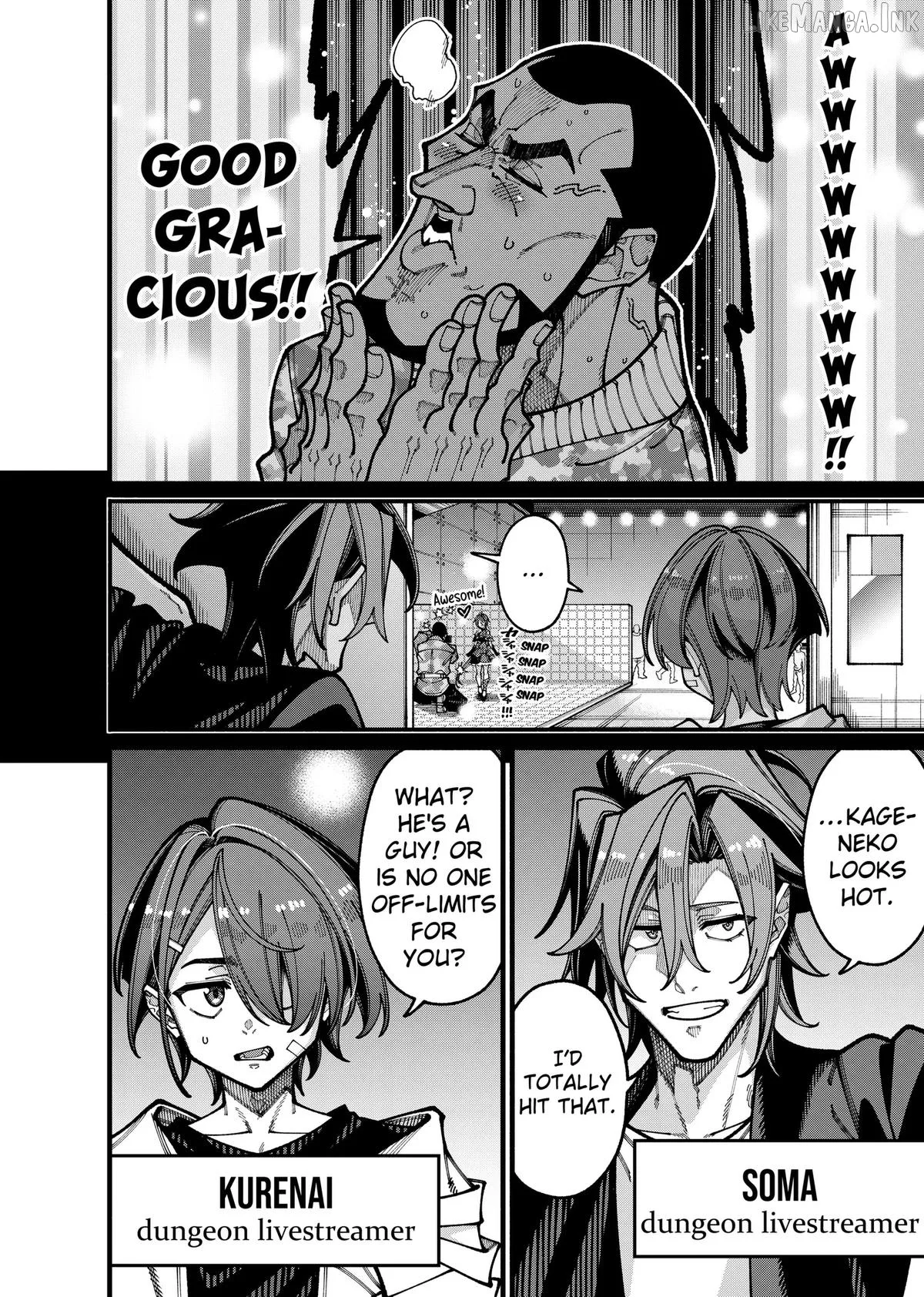 Jimi na Ojisan, Jitsu wa Eiyu Datta. -Jikaku ga Nai mama Muso Shitetara, Mei no Dungeon Haishin de Sarasareteta yo desu Chapter 32 page 14