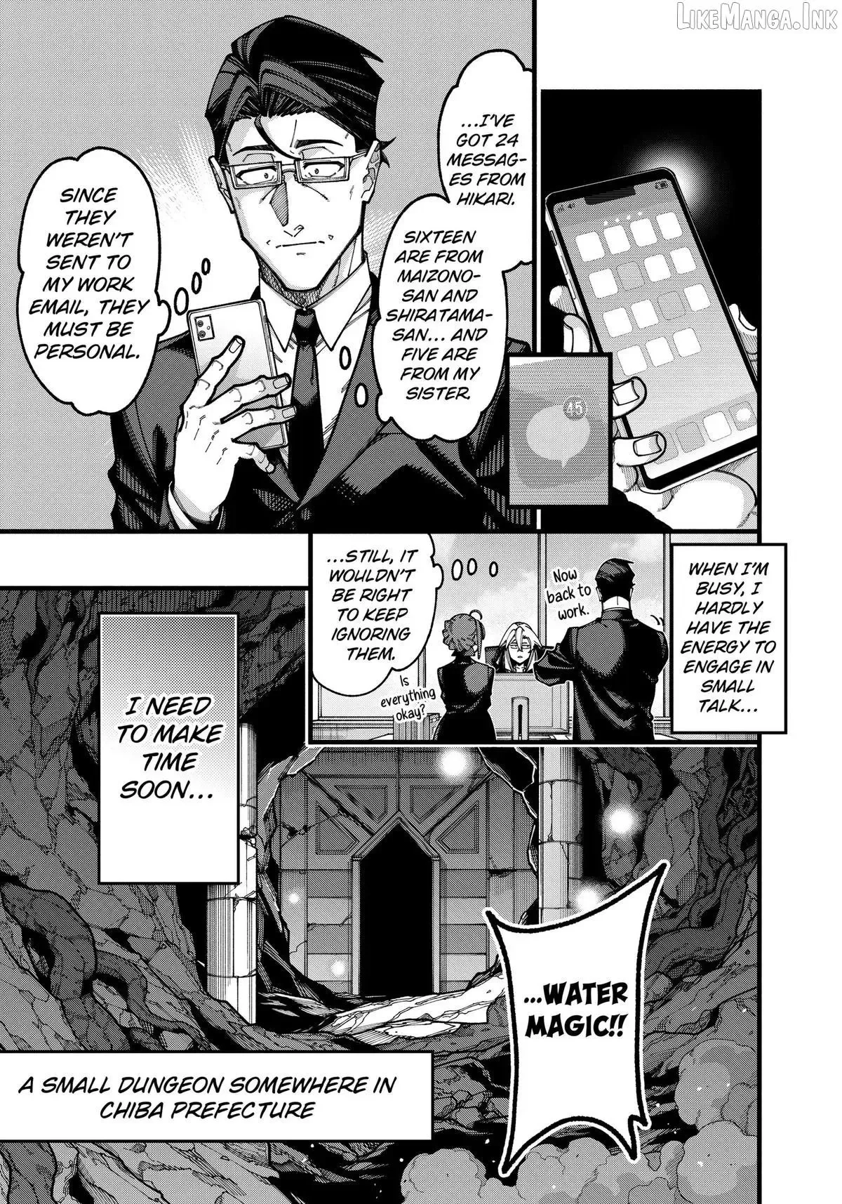 Jimi na Ojisan, Jitsu wa Eiyu Datta. -Jikaku ga Nai mama Muso Shitetara, Mei no Dungeon Haishin de Sarasareteta yo desu Chapter 33 page 11