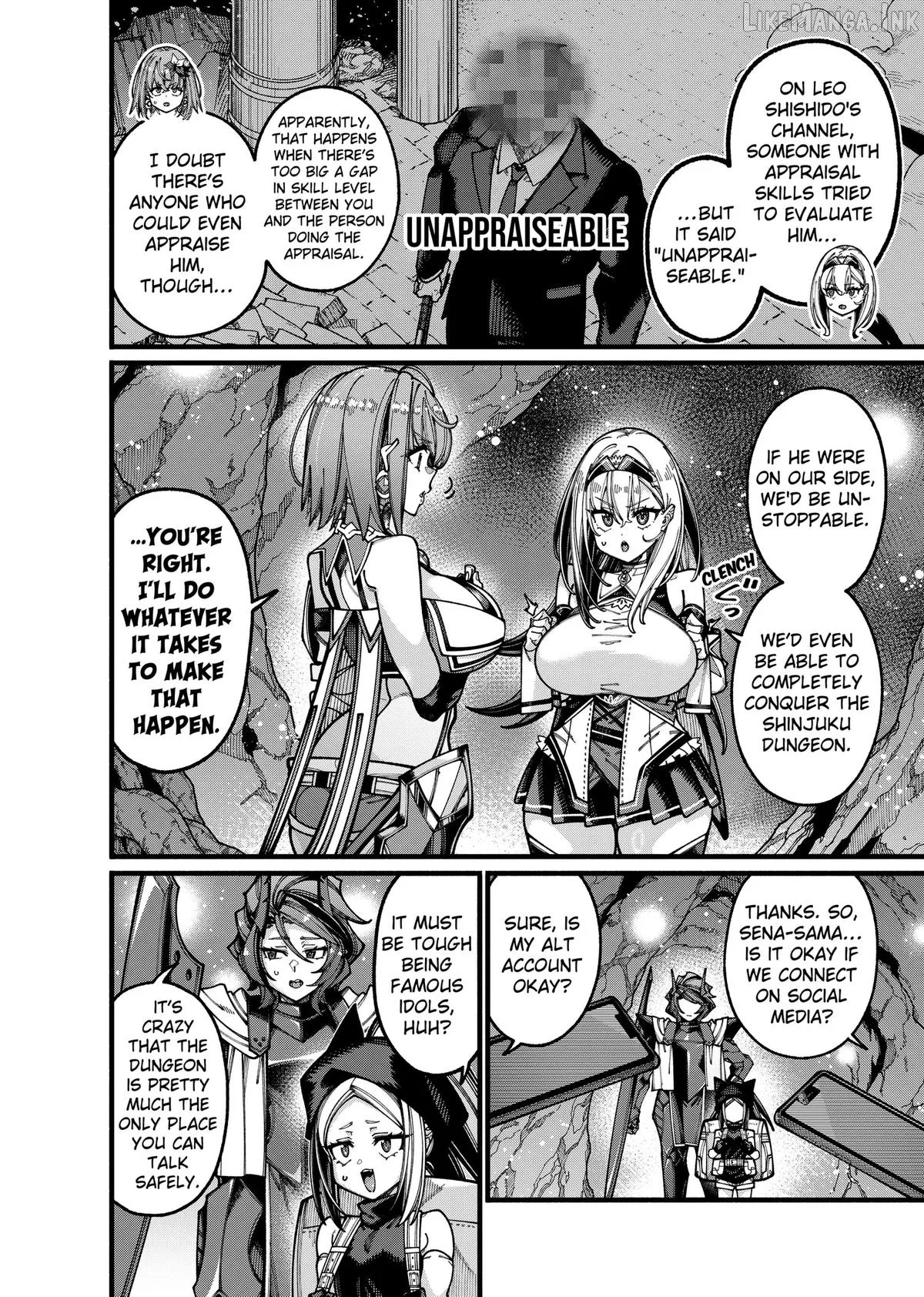 Jimi na Ojisan, Jitsu wa Eiyu Datta. -Jikaku ga Nai mama Muso Shitetara, Mei no Dungeon Haishin de Sarasareteta yo desu Chapter 34 page 2