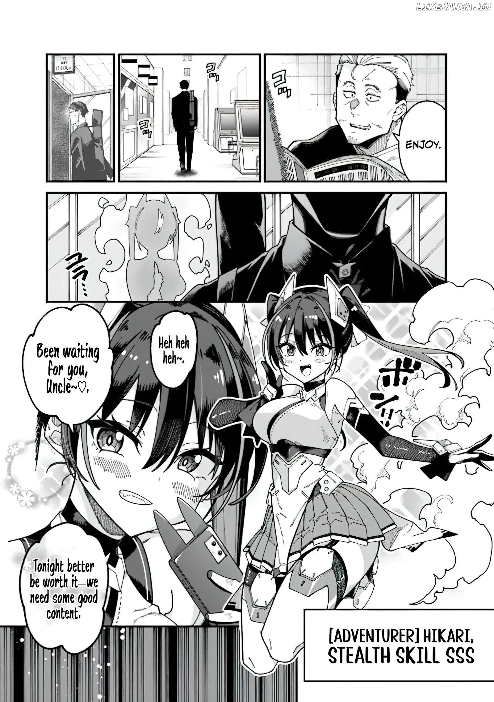 Jimi na Ojisan, Jitsu wa Eiyu Datta. -Jikaku ga Nai mama Muso Shitetara, Mei no Dungeon Haishin de Sarasareteta yo desu Chapter 4 page 6