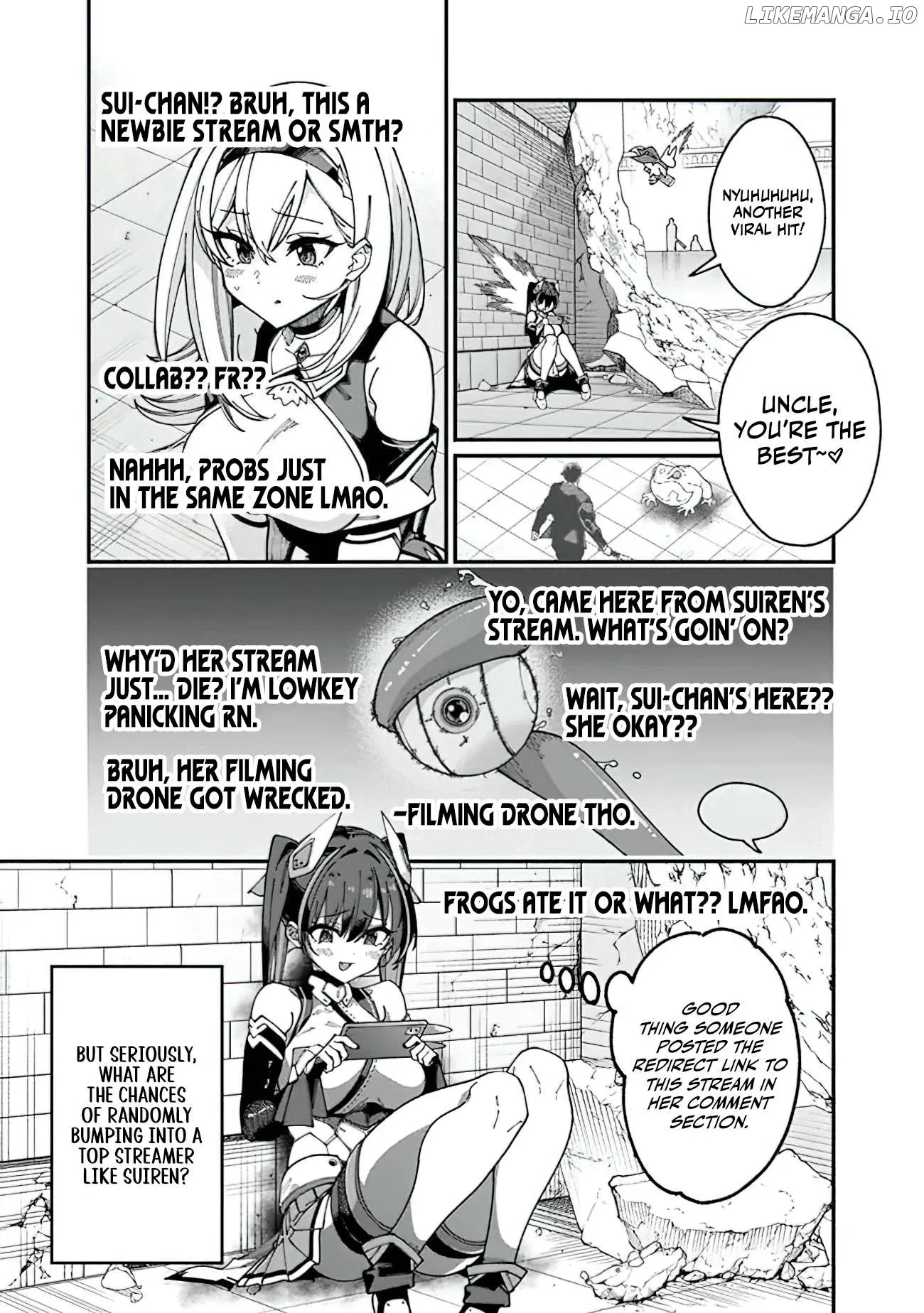 Jimi na Ojisan, Jitsu wa Eiyu Datta. -Jikaku ga Nai mama Muso Shitetara, Mei no Dungeon Haishin de Sarasareteta yo desu Chapter 5 page 4