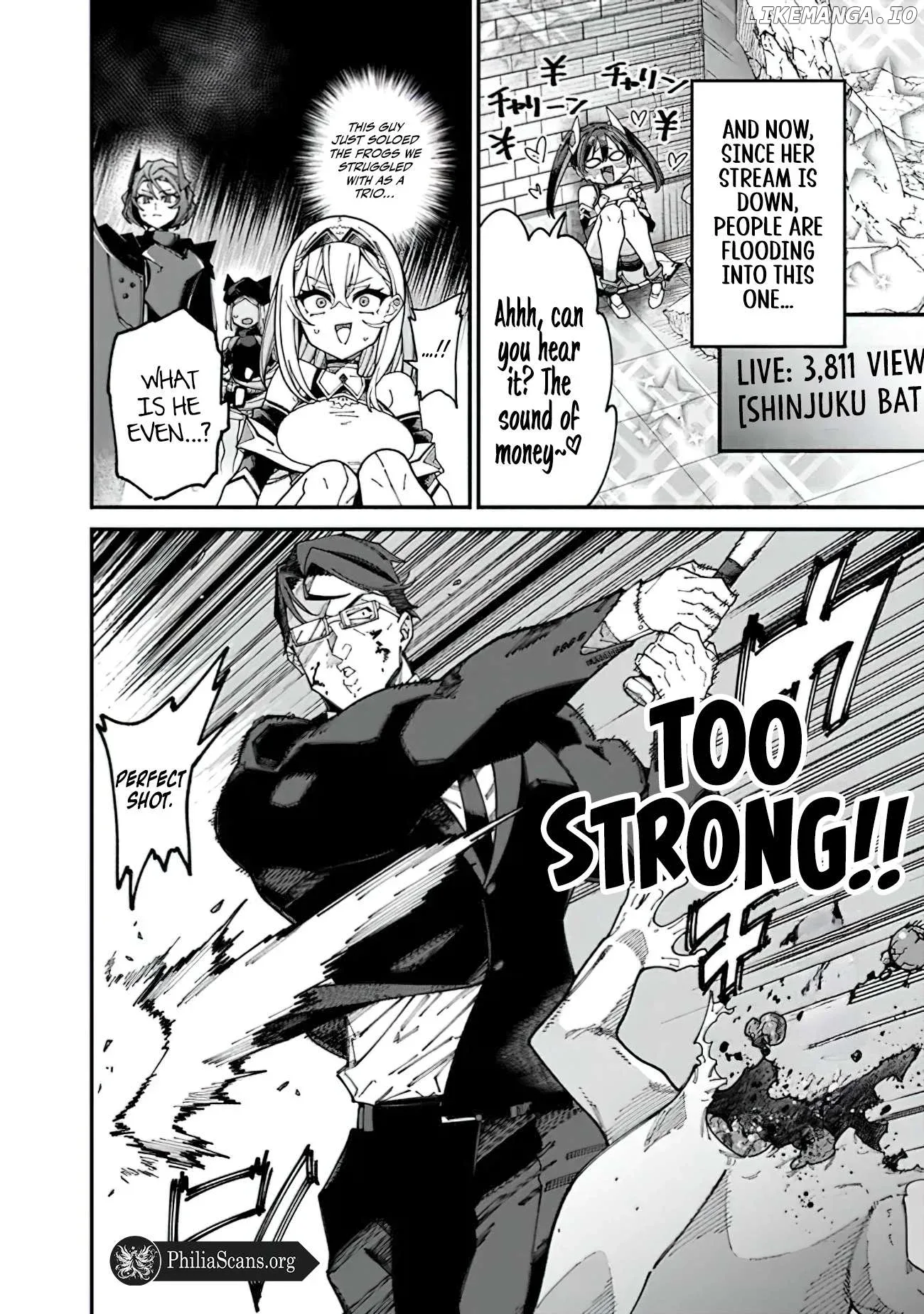 Jimi na Ojisan, Jitsu wa Eiyu Datta. -Jikaku ga Nai mama Muso Shitetara, Mei no Dungeon Haishin de Sarasareteta yo desu Chapter 5 page 5