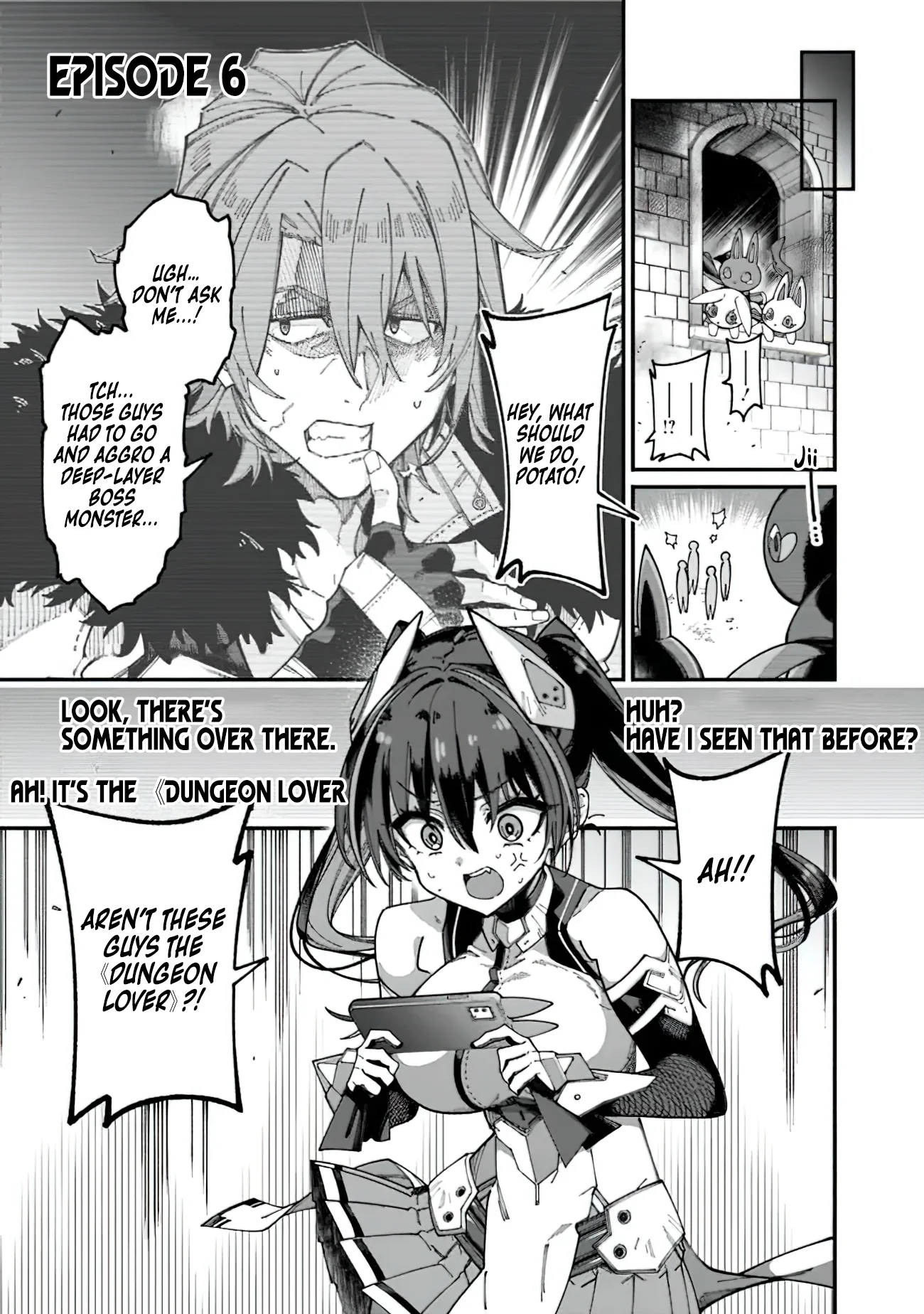 Jimi na Ojisan, Jitsu wa Eiyu Datta. -Jikaku ga Nai mama Muso Shitetara, Mei no Dungeon Haishin de Sarasareteta yo desu Chapter 6 page 1