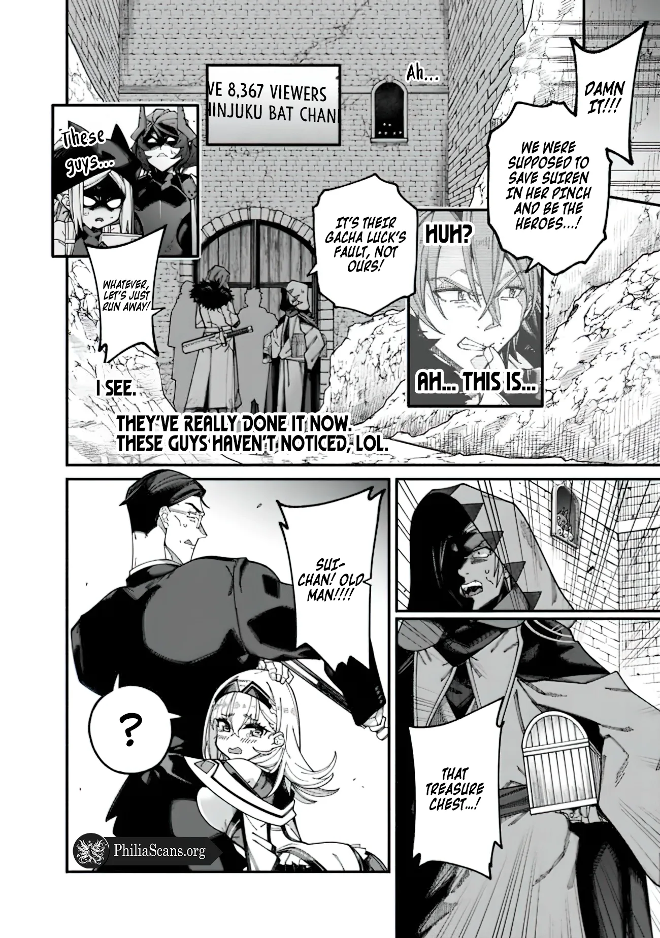 Jimi na Ojisan, Jitsu wa Eiyu Datta. -Jikaku ga Nai mama Muso Shitetara, Mei no Dungeon Haishin de Sarasareteta yo desu Chapter 6 page 4