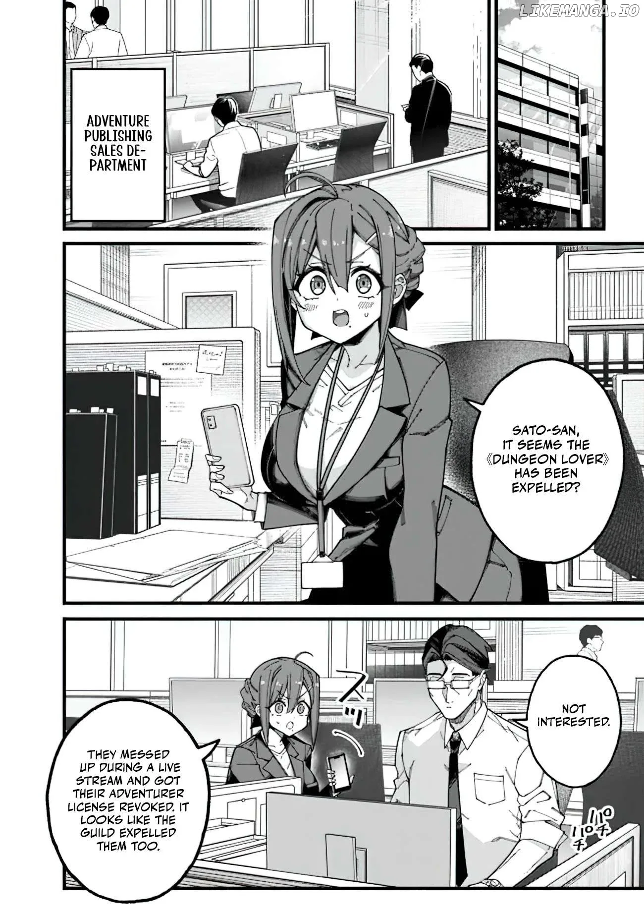 Jimi na Ojisan, Jitsu wa Eiyu Datta. -Jikaku ga Nai mama Muso Shitetara, Mei no Dungeon Haishin de Sarasareteta yo desu Chapter 7 page 3