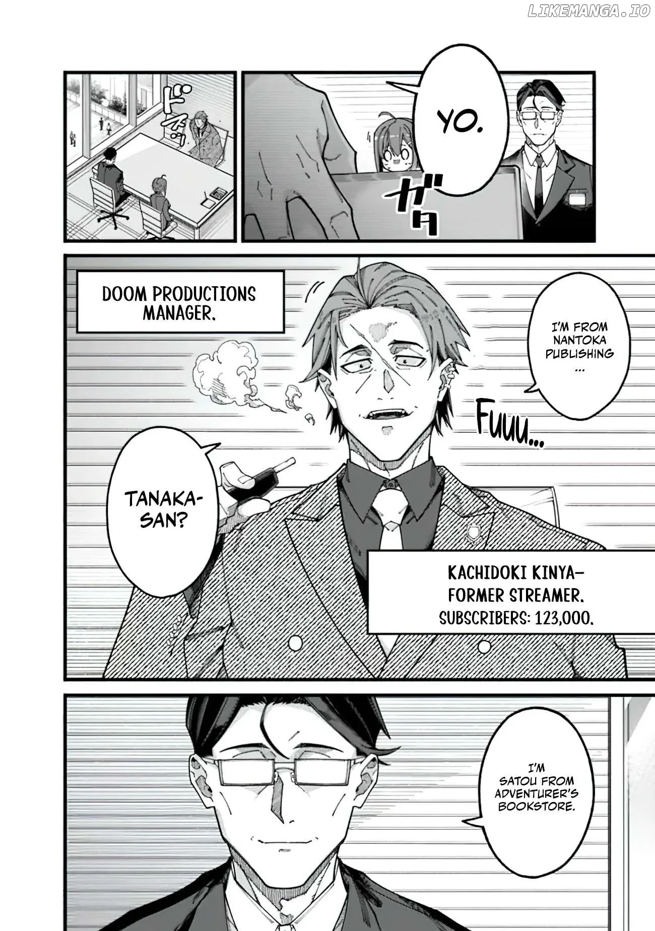 Jimi na Ojisan, Jitsu wa Eiyu Datta. -Jikaku ga Nai mama Muso Shitetara, Mei no Dungeon Haishin de Sarasareteta yo desu Chapter 8 page 3