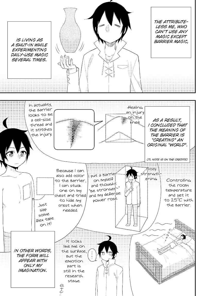 Jitsu wa Ore, Saikyou deshita? Chapter 9.5 page 1