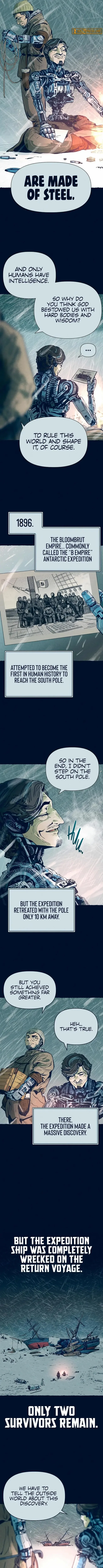 Journey of Iron and Ice Chapter 1 page 2