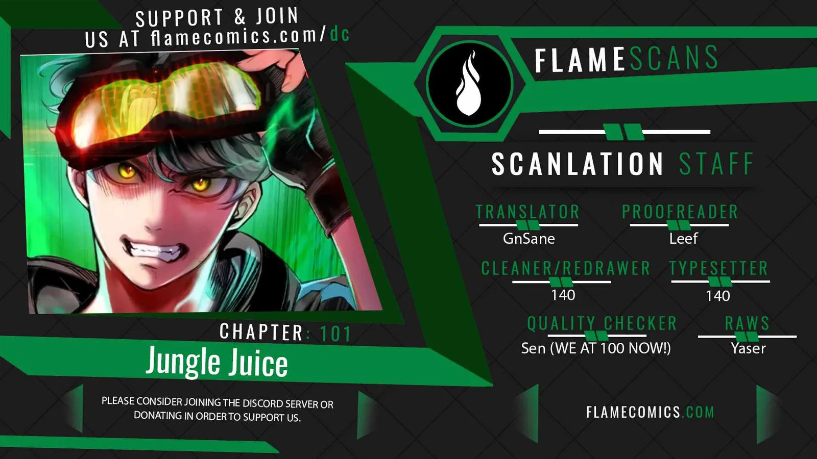 Jungle Juice Chapter 101 page 1