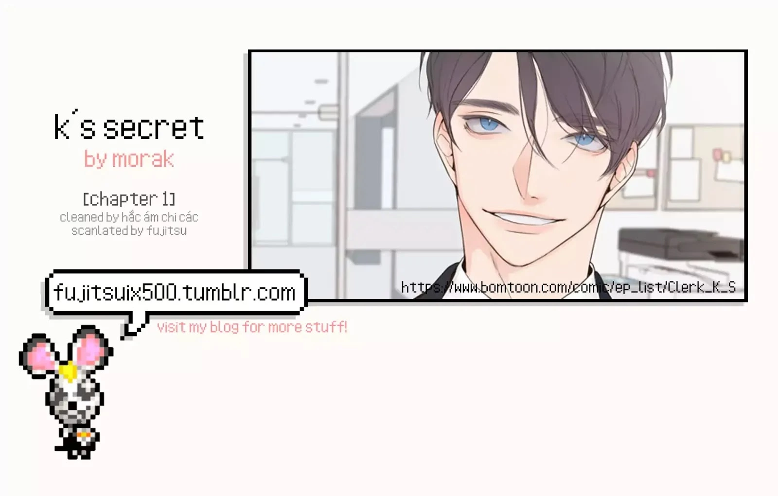 K's Secret Chapter 1 page 1