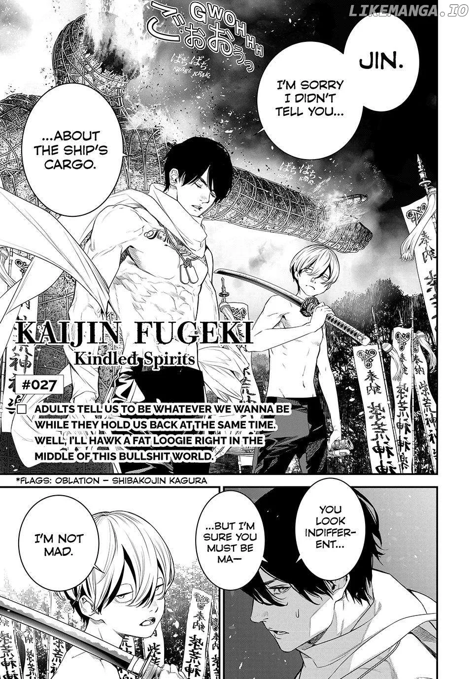 KAIJIN FUGEKI: Kindled Spirits Chapter 27 page 1