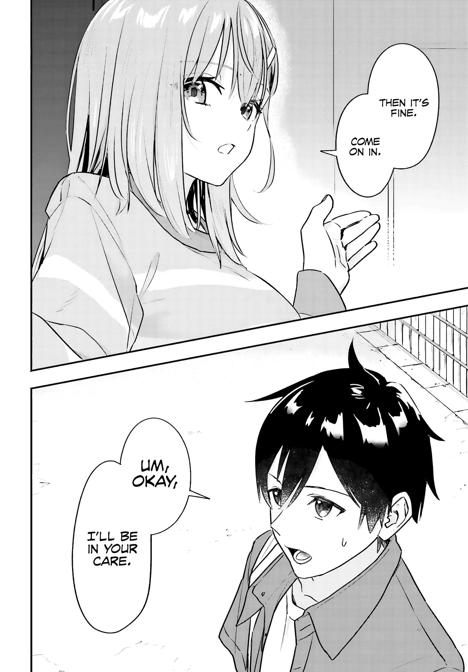Kaji Daikou no Arubaito wo Hajimetara Gakuen Ichi no Bishoujo no Kazoku ni Kiniirarechaimashita. Chapter 1 page 24