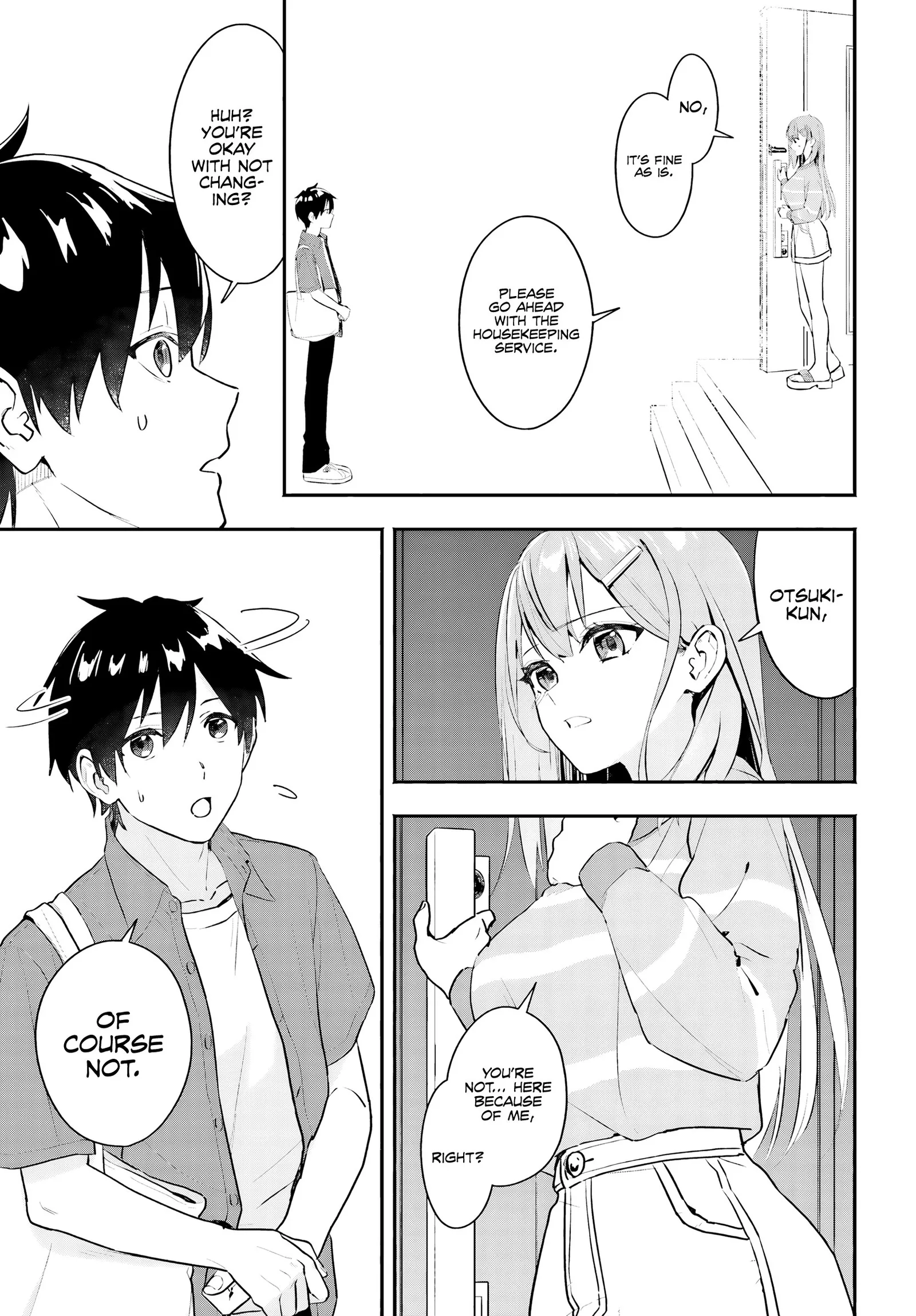 Kaji Daikou no Arubaito wo Hajimetara Gakuen Ichi no Bishoujo no Kazoku ni Kiniirarechaimashita. Chapter 1 page 23