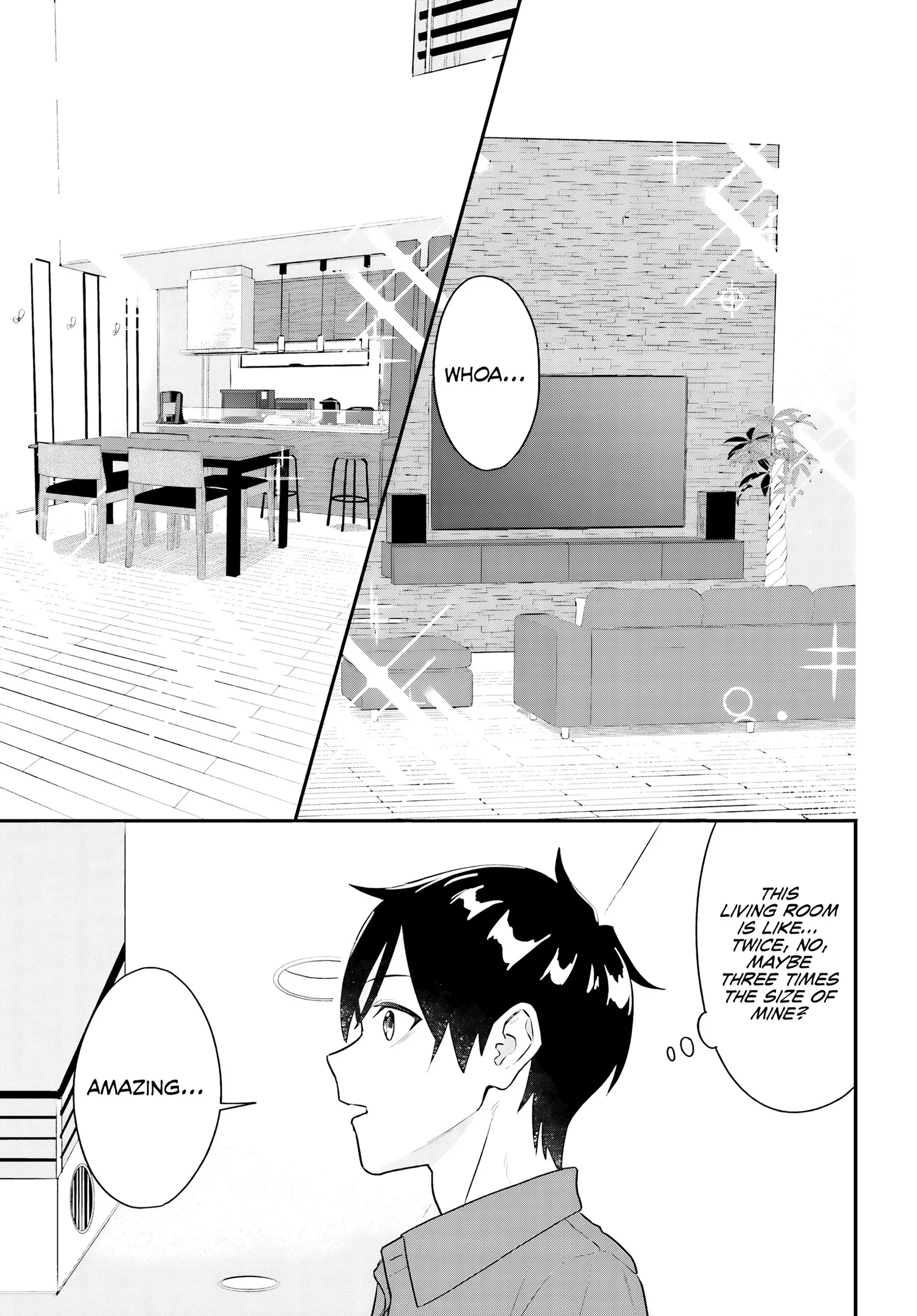 Kaji Daikou no Arubaito wo Hajimetara Gakuen Ichi no Bishoujo no Kazoku ni Kiniirarechaimashita. Chapter 1 page 27