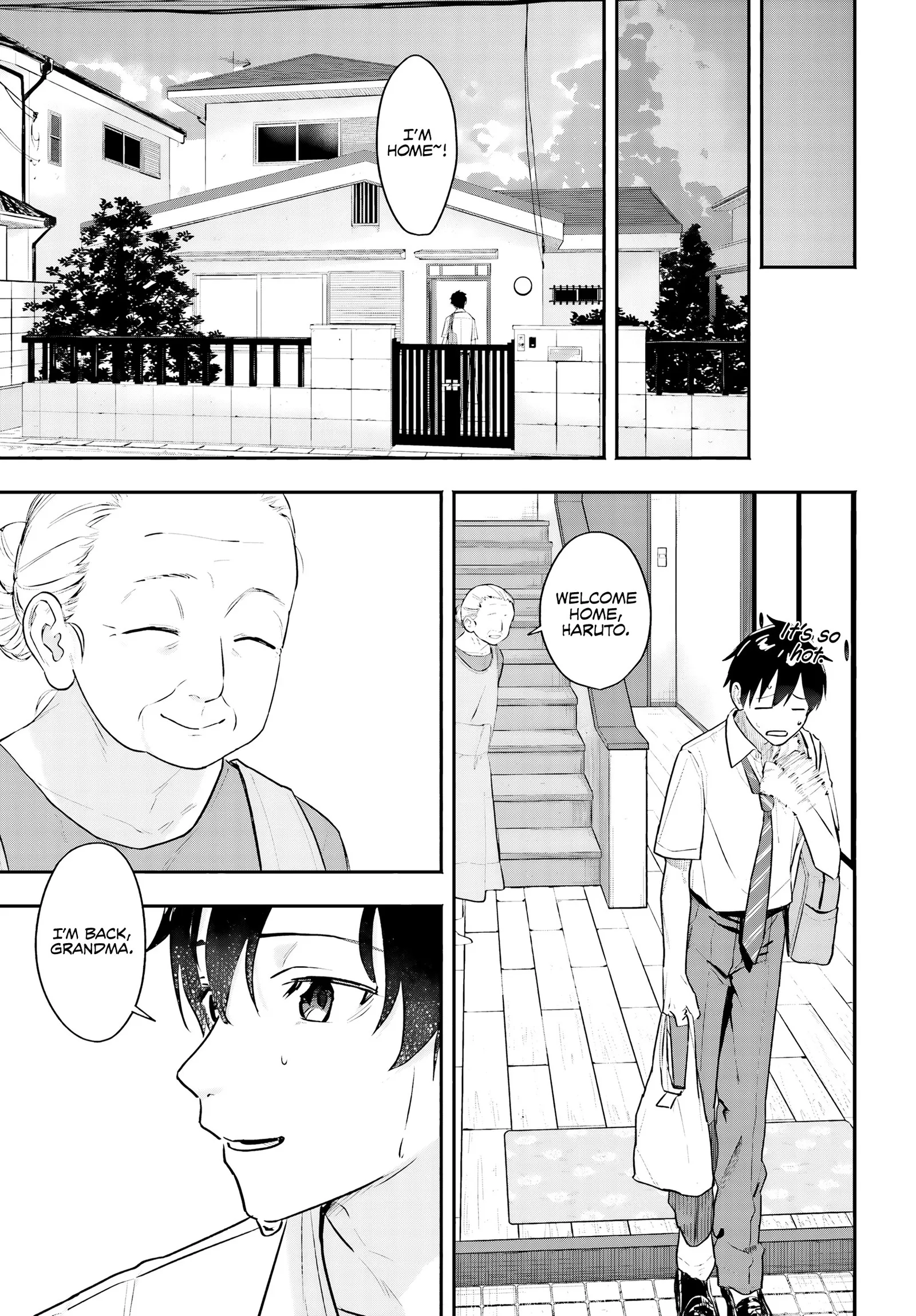 Kaji Daikou no Arubaito wo Hajimetara Gakuen Ichi no Bishoujo no Kazoku ni Kiniirarechaimashita. Chapter 1 page 9
