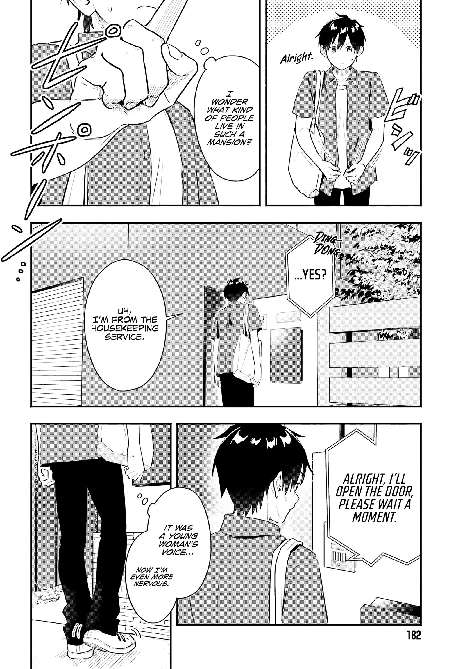 Kaji Daikou no Arubaito wo Hajimetara Gakuen Ichi no Bishoujo no Kazoku ni Kiniirarechaimashita. Chapter 1 page 18