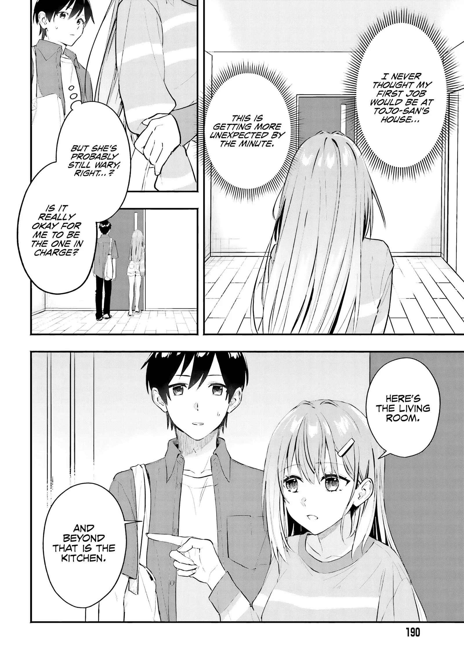 Kaji Daikou no Arubaito wo Hajimetara Gakuen Ichi no Bishoujo no Kazoku ni Kiniirarechaimashita. Chapter 1 page 26