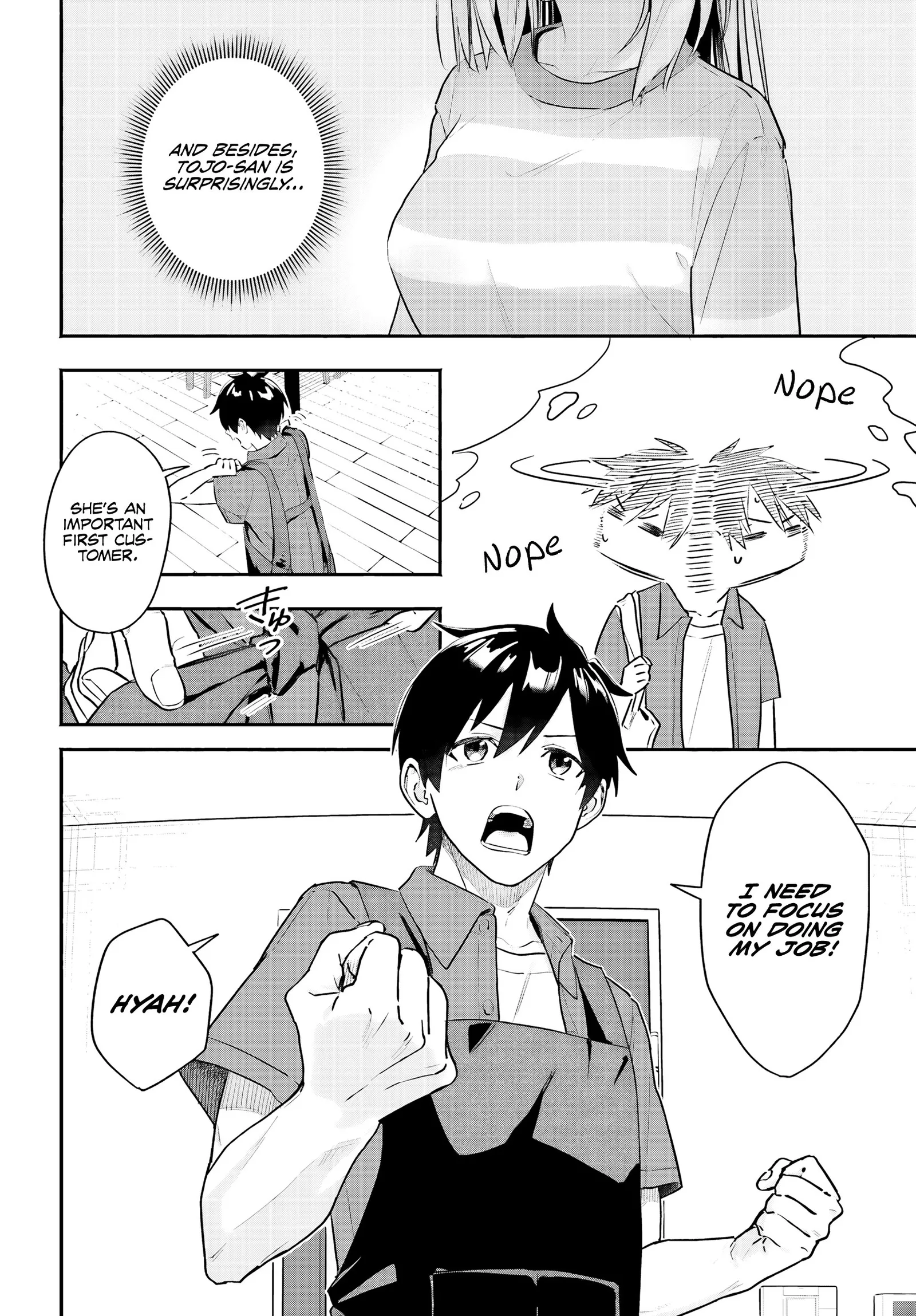 Kaji Daikou no Arubaito wo Hajimetara Gakuen Ichi no Bishoujo no Kazoku ni Kiniirarechaimashita. Chapter 1 page 34