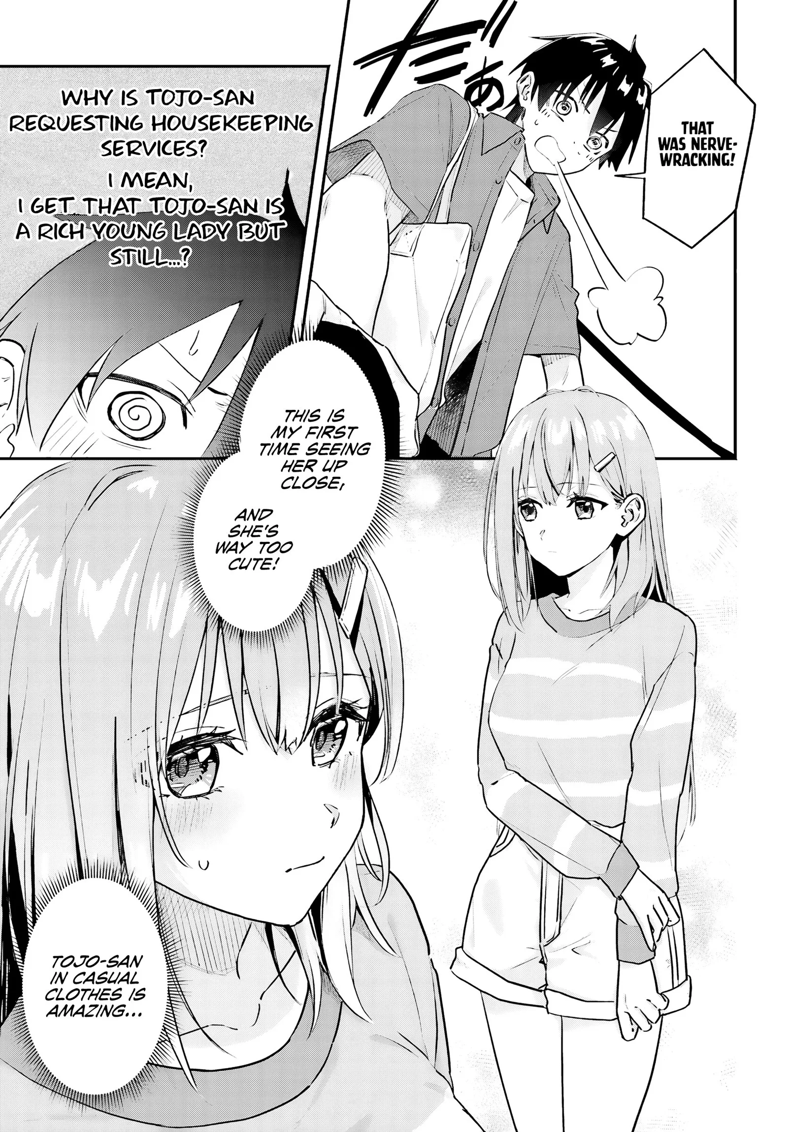 Kaji Daikou no Arubaito wo Hajimetara Gakuen Ichi no Bishoujo no Kazoku ni Kiniirarechaimashita. Chapter 1 page 33