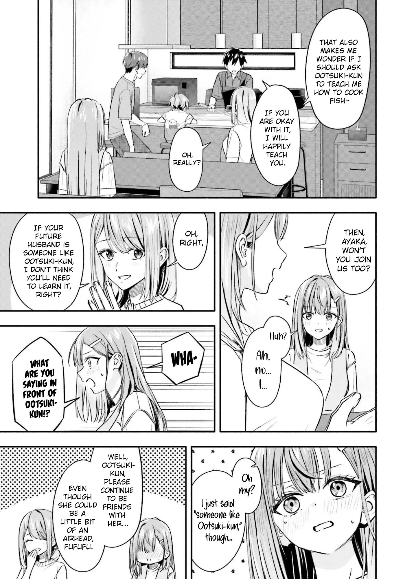 Kaji Daikou no Arubaito wo Hajimetara Gakuen Ichi no Bishoujo no Kazoku ni Kiniirarechaimashita. Chapter 10 page 10