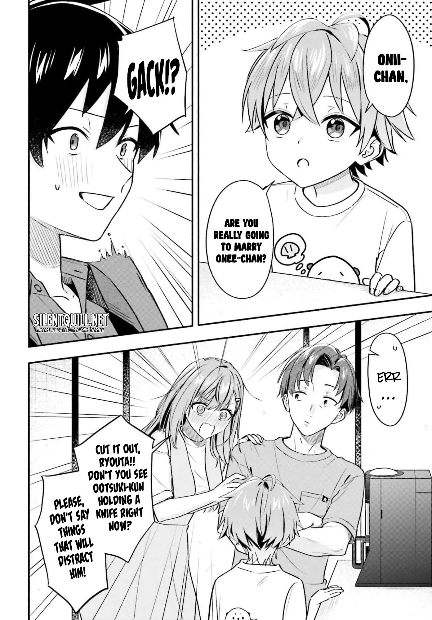 Kaji Daikou no Arubaito wo Hajimetara Gakuen Ichi no Bishoujo no Kazoku ni Kiniirarechaimashita. Chapter 10 page 13