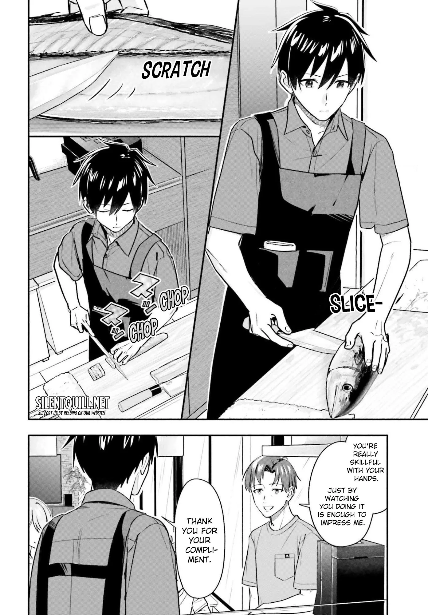 Kaji Daikou no Arubaito wo Hajimetara Gakuen Ichi no Bishoujo no Kazoku ni Kiniirarechaimashita. Chapter 10 page 9