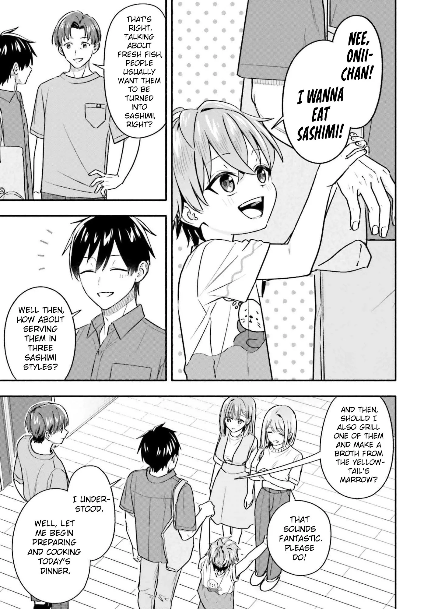 Kaji Daikou no Arubaito wo Hajimetara Gakuen Ichi no Bishoujo no Kazoku ni Kiniirarechaimashita. Chapter 10 page 8