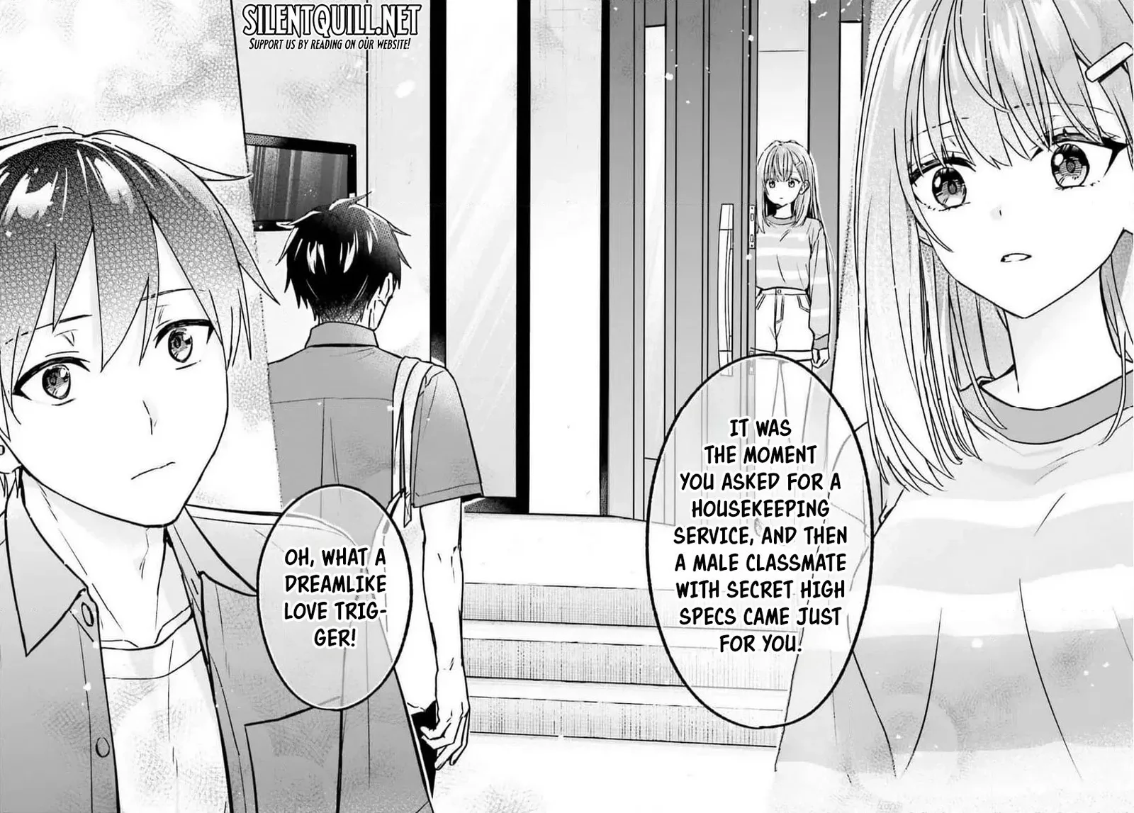 Kaji Daikou no Arubaito wo Hajimetara Gakuen Ichi no Bishoujo no Kazoku ni Kiniirarechaimashita. Chapter 11 page 19
