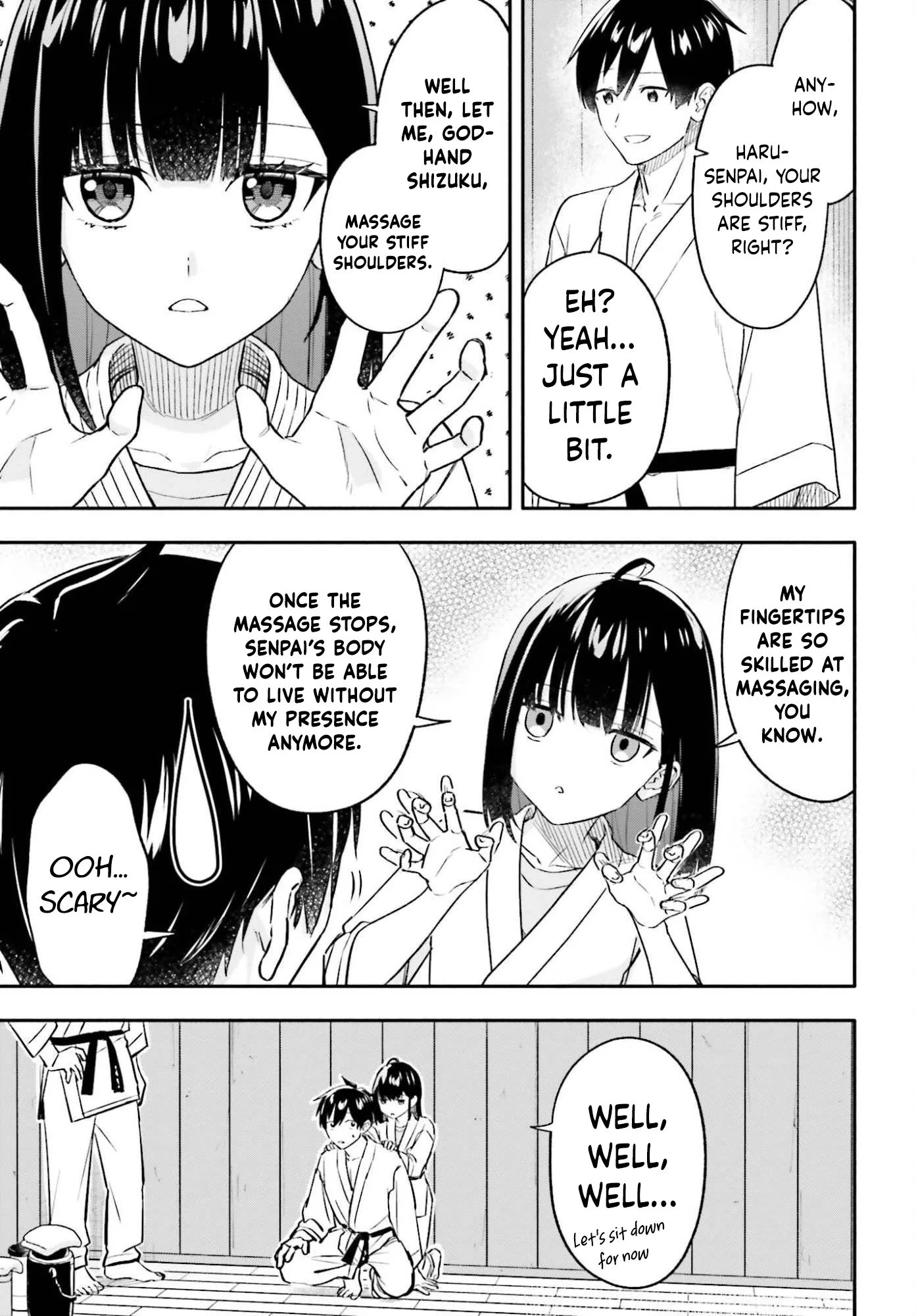 Kaji Daikou no Arubaito wo Hajimetara Gakuen Ichi no Bishoujo no Kazoku ni Kiniirarechaimashita. Chapter 12 page 14