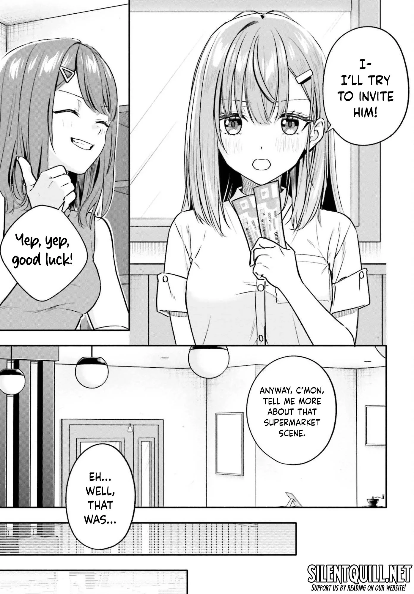 Kaji Daikou no Arubaito wo Hajimetara Gakuen Ichi no Bishoujo no Kazoku ni Kiniirarechaimashita. Chapter 12 page 8