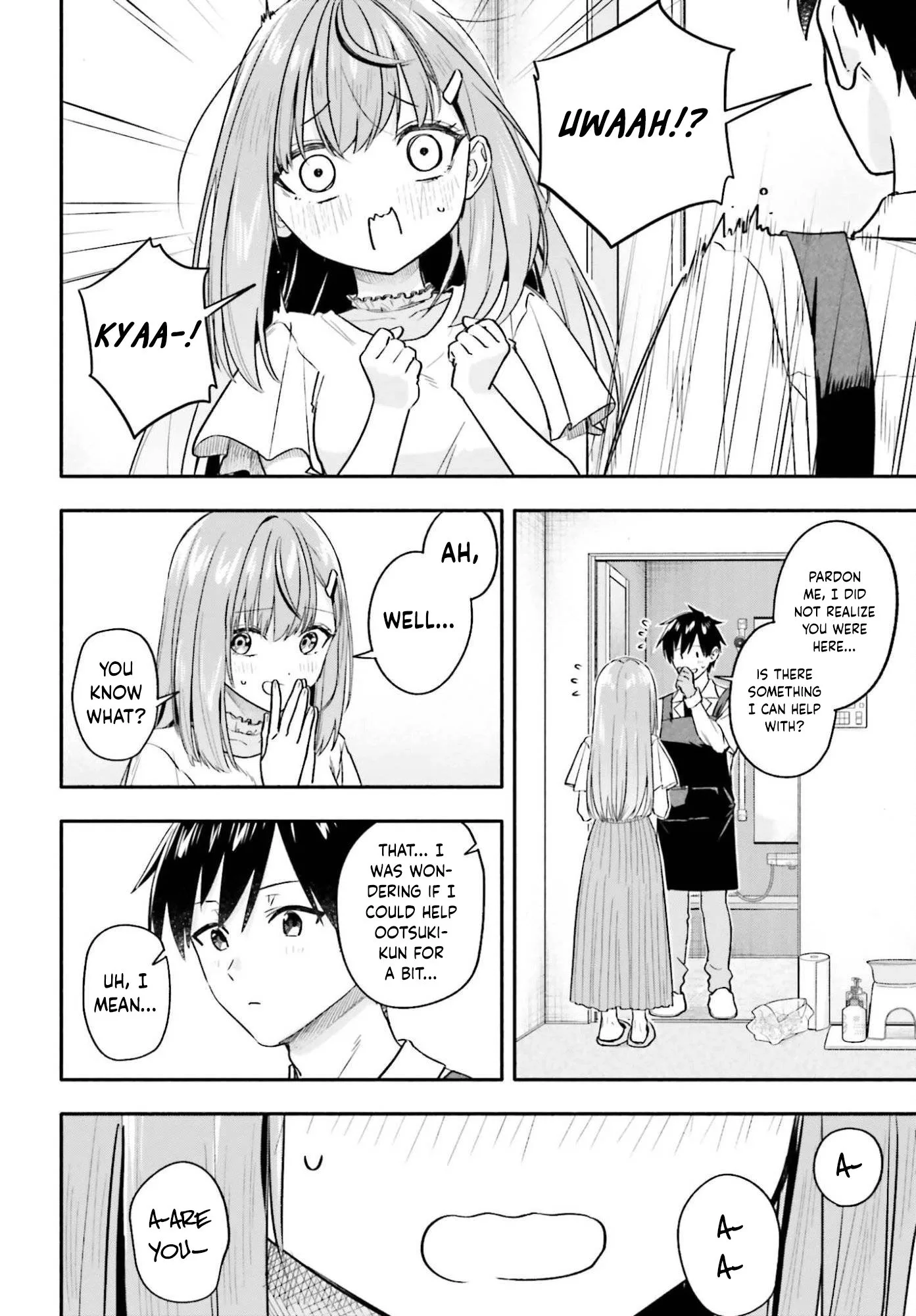 Kaji Daikou no Arubaito wo Hajimetara Gakuen Ichi no Bishoujo no Kazoku ni Kiniirarechaimashita. Chapter 12 page 21