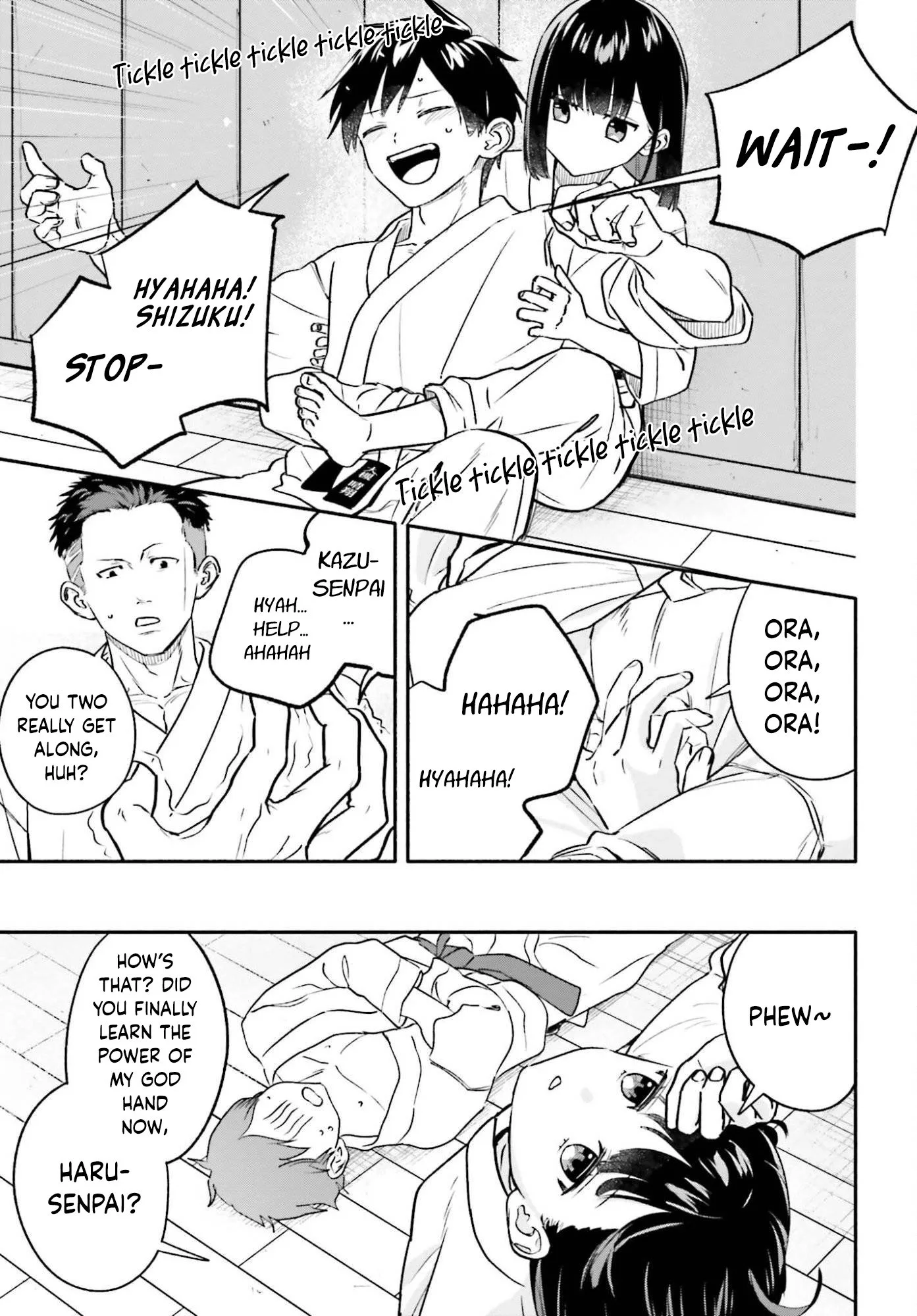 Kaji Daikou no Arubaito wo Hajimetara Gakuen Ichi no Bishoujo no Kazoku ni Kiniirarechaimashita. Chapter 12 page 16