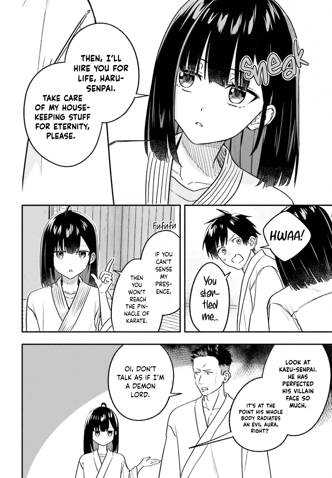 Kaji Daikou no Arubaito wo Hajimetara Gakuen Ichi no Bishoujo no Kazoku ni Kiniirarechaimashita. Chapter 12 page 13