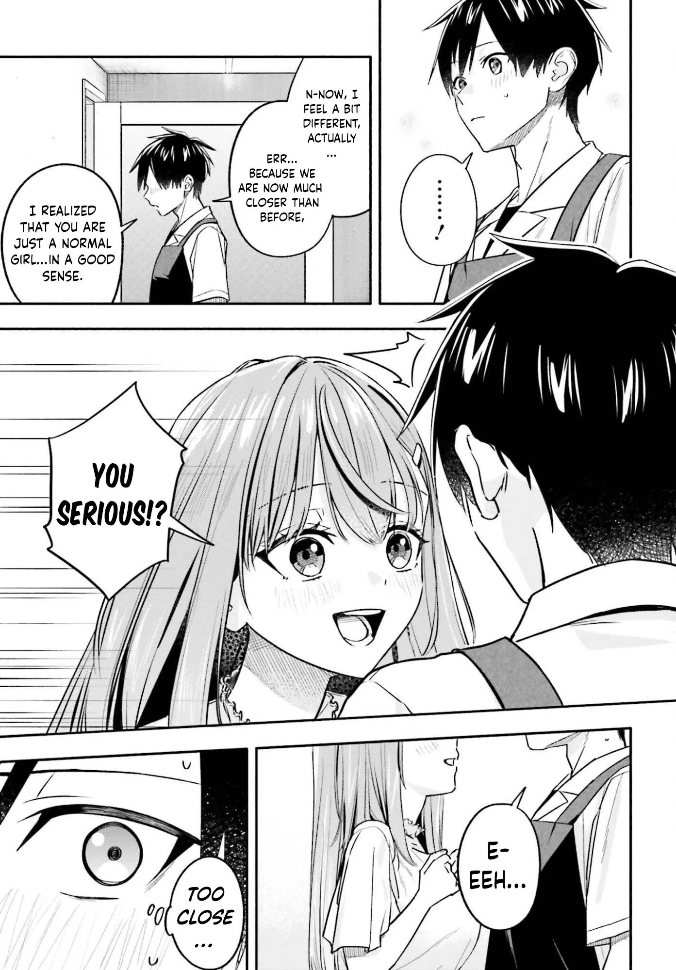 Kaji Daikou no Arubaito wo Hajimetara Gakuen Ichi no Bishoujo no Kazoku ni Kiniirarechaimashita. Chapter 12 page 24