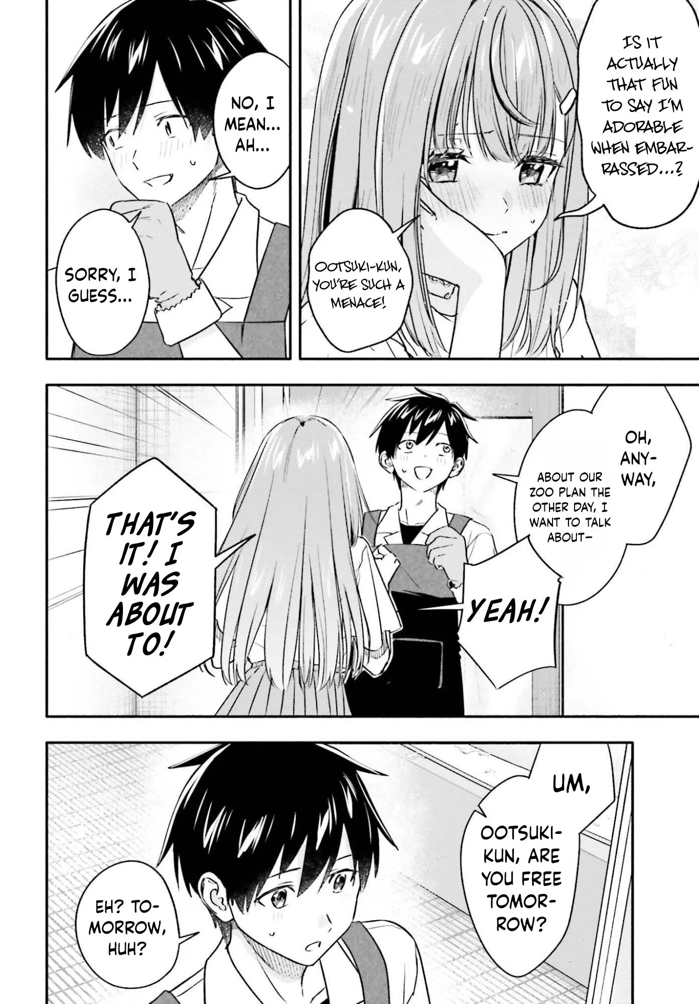 Kaji Daikou no Arubaito wo Hajimetara Gakuen Ichi no Bishoujo no Kazoku ni Kiniirarechaimashita. Chapter 12 page 27