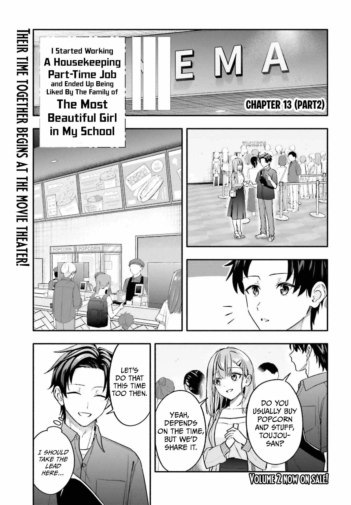 Kaji Daikou no Arubaito wo Hajimetara Gakuen Ichi no Bishoujo no Kazoku ni Kiniirarechaimashita. Chapter 13 page 19