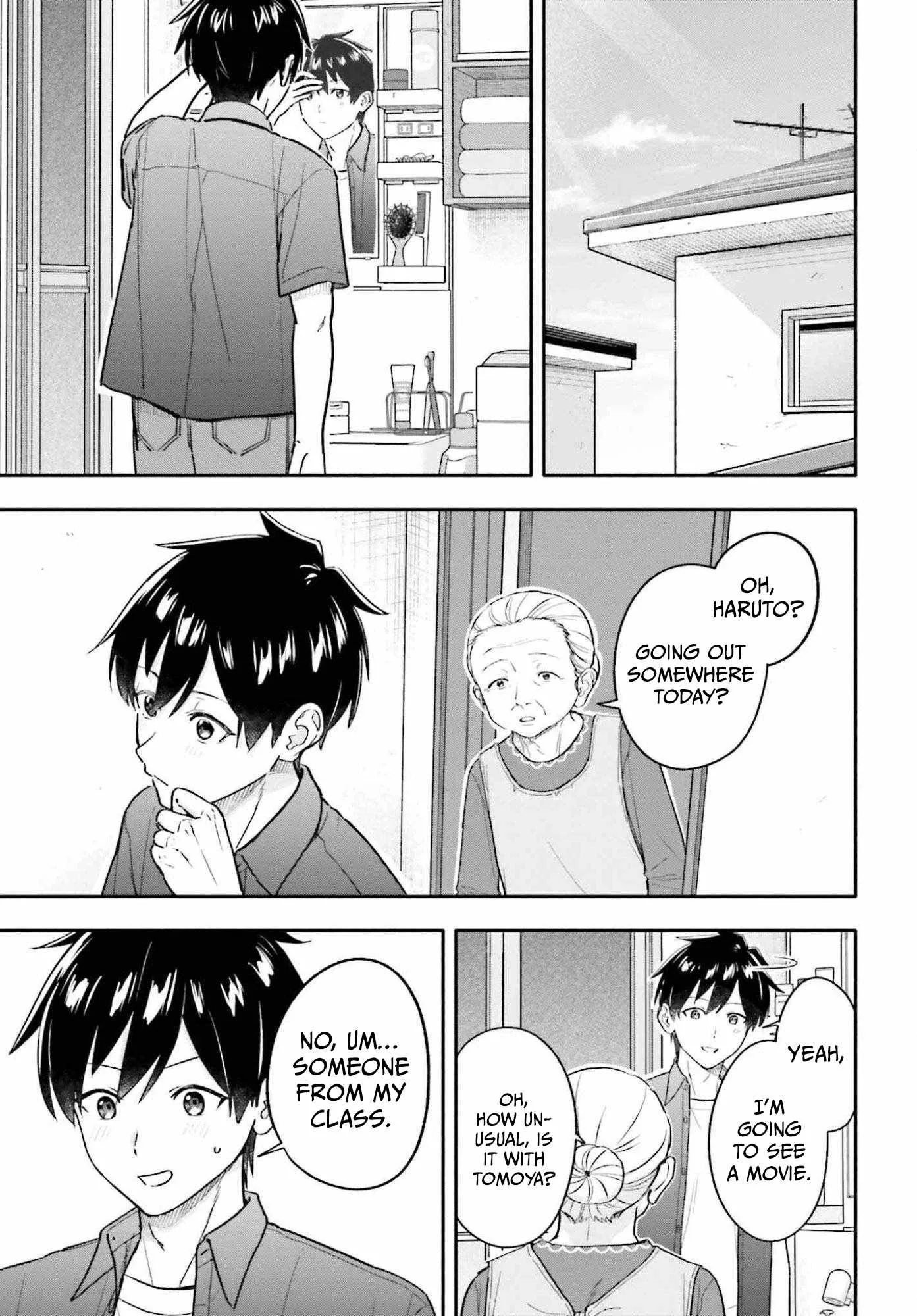 Kaji Daikou no Arubaito wo Hajimetara Gakuen Ichi no Bishoujo no Kazoku ni Kiniirarechaimashita. Chapter 13 page 3